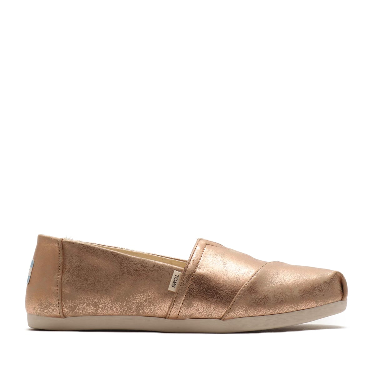 TOMS ALPARGATA 3.0 Champagne Shimmer Synthetic 19FW-Iの画像