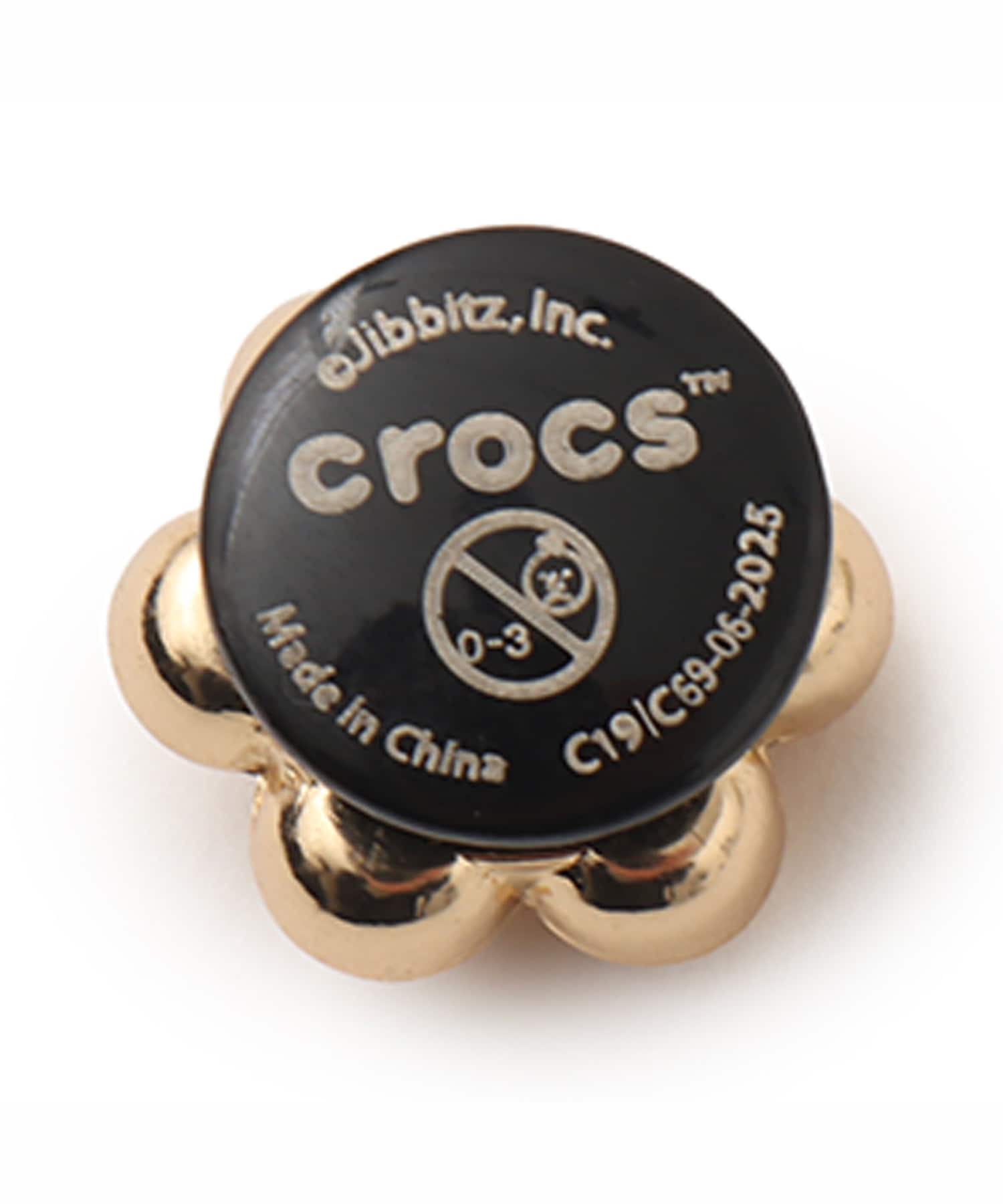 crocs Gold and Pearl Tiny Flowerの画像