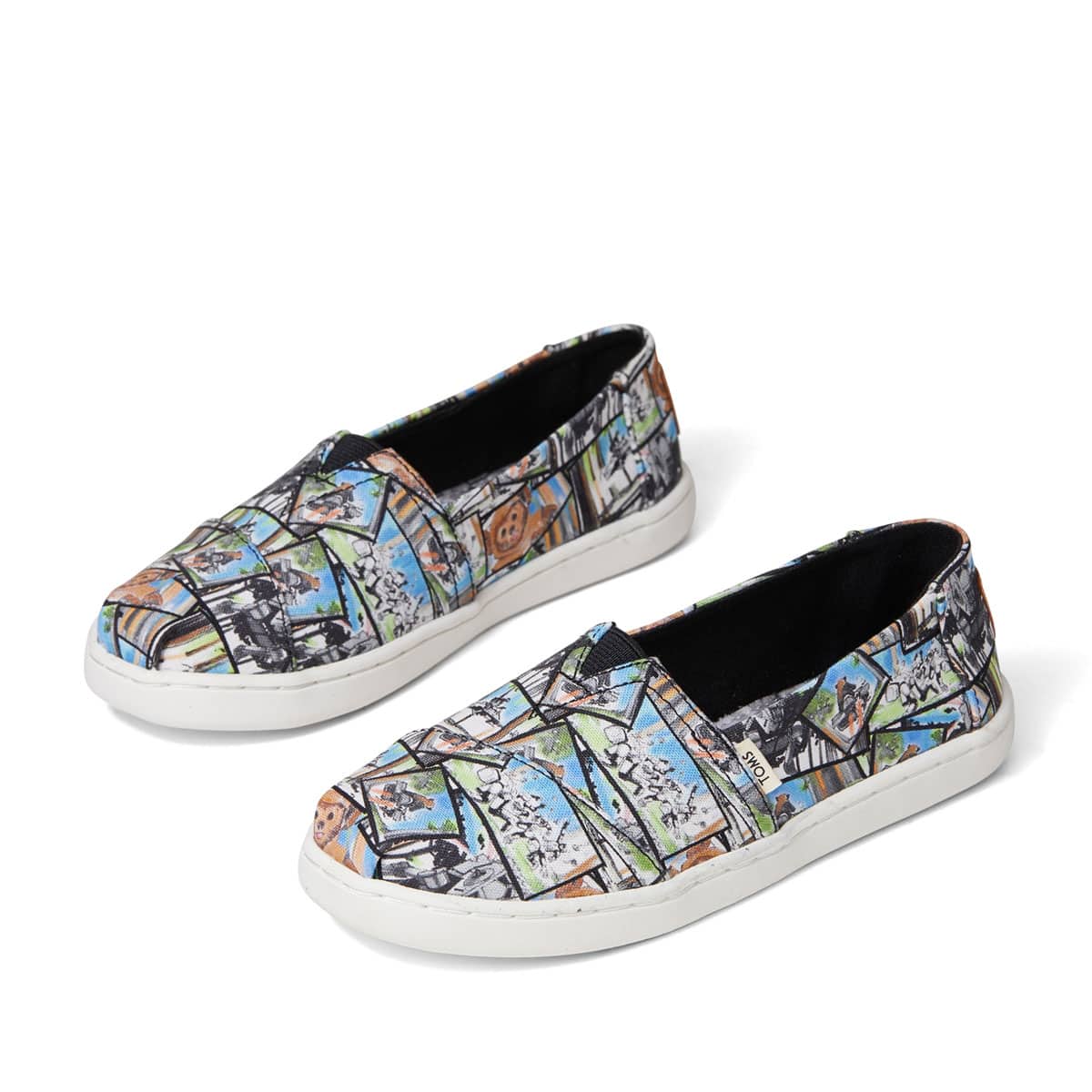 TOMS Star Wars Ewok Alpargata Multi Star Wars Ewok Print 21FA-Iの画像