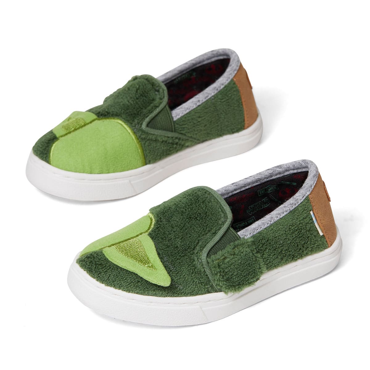 Toms Kids Star Wars Luca Yoda Olive Star Wars Yoda Terry Cloth 21fa I