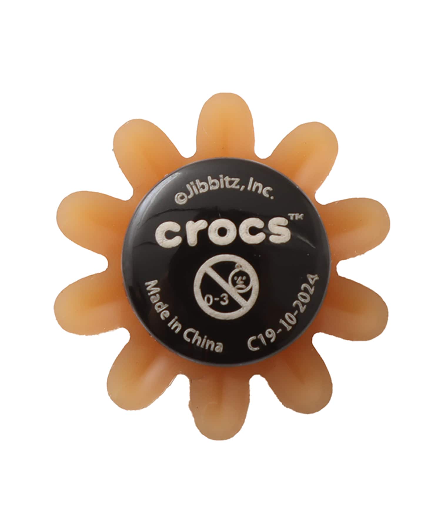 crocs Brown Flower with Gem MULTIの画像