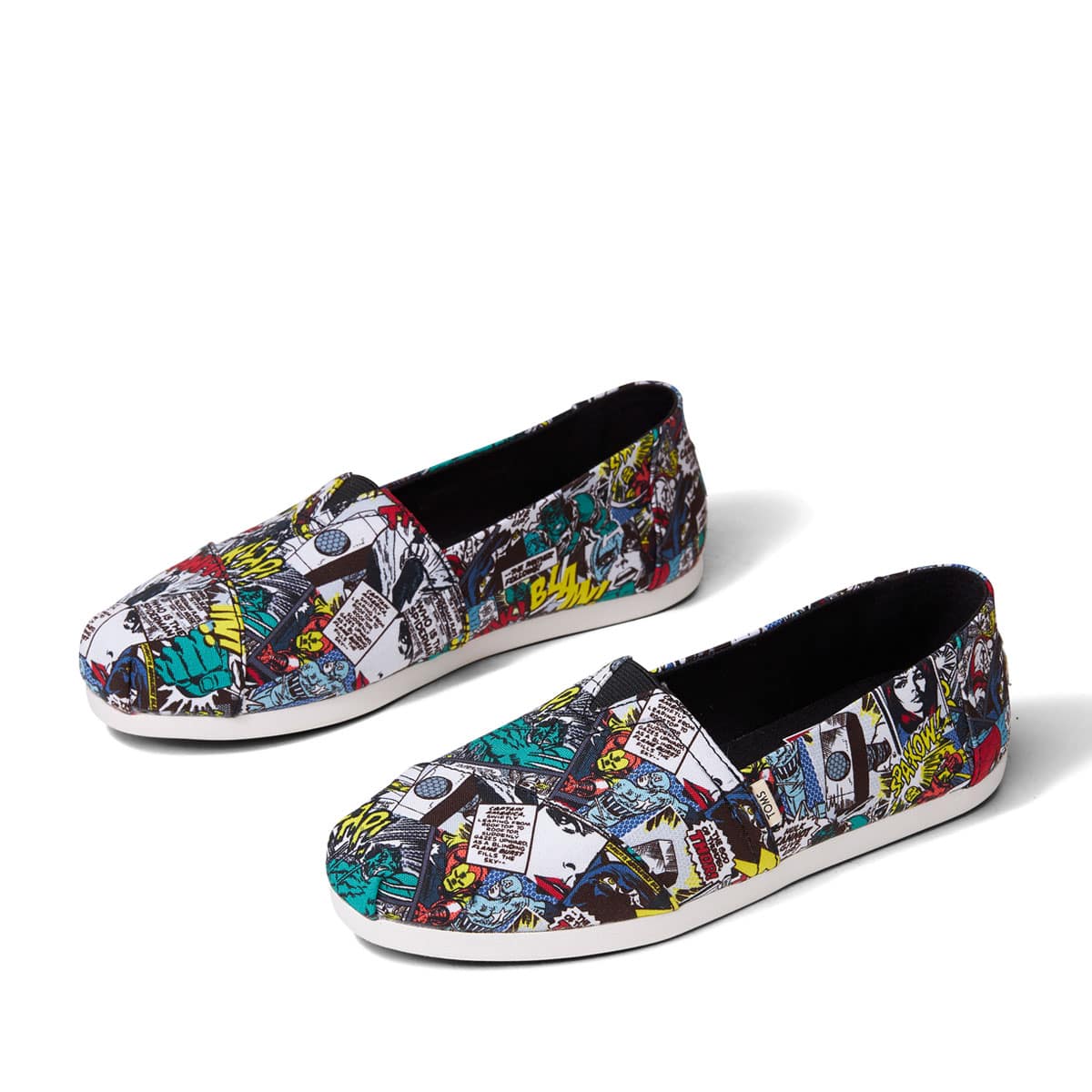 TOMS Marvel ALPARGATA 3.0 Multi Marvel Comic Pop Print 21FA-Iの画像
