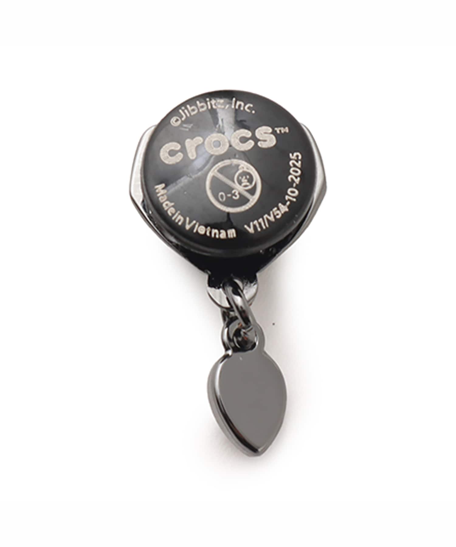 crocs Punk Gunmetal Heartの画像