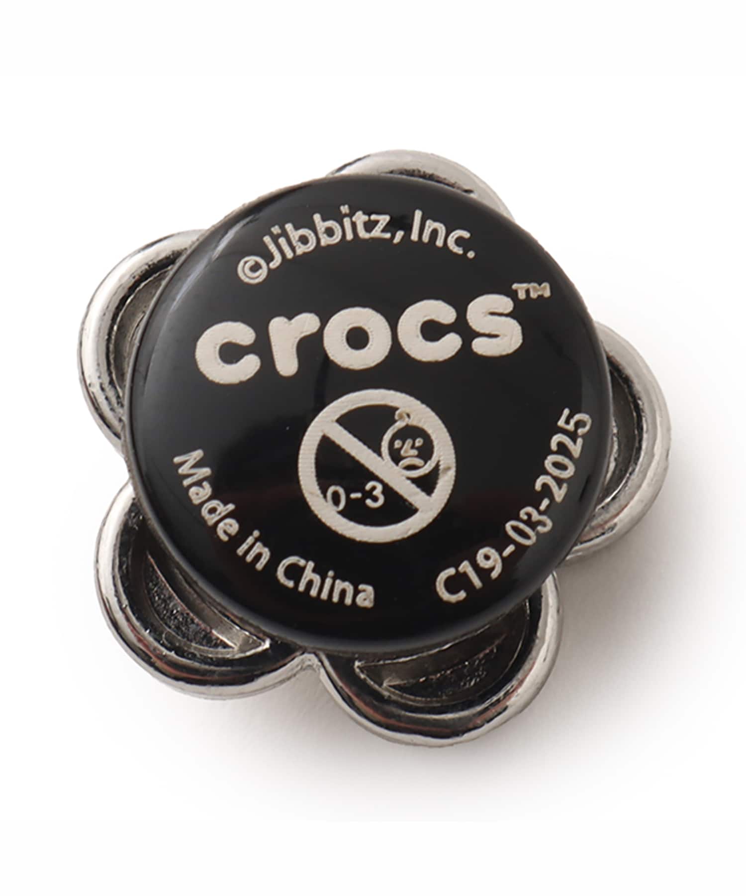 crocs Silver Turquoise Flowerの画像