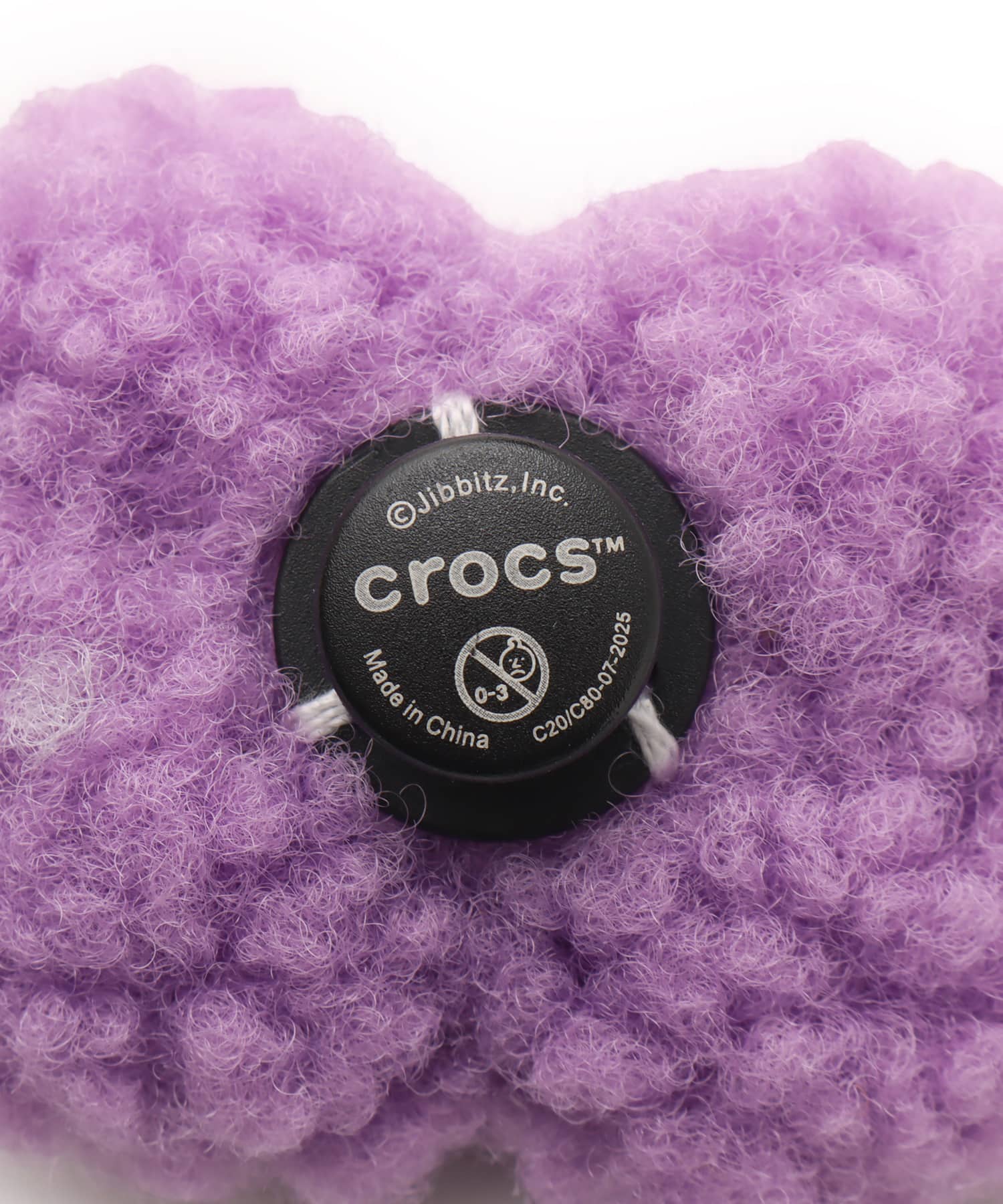 crocs Plush Purple Butterflyの画像