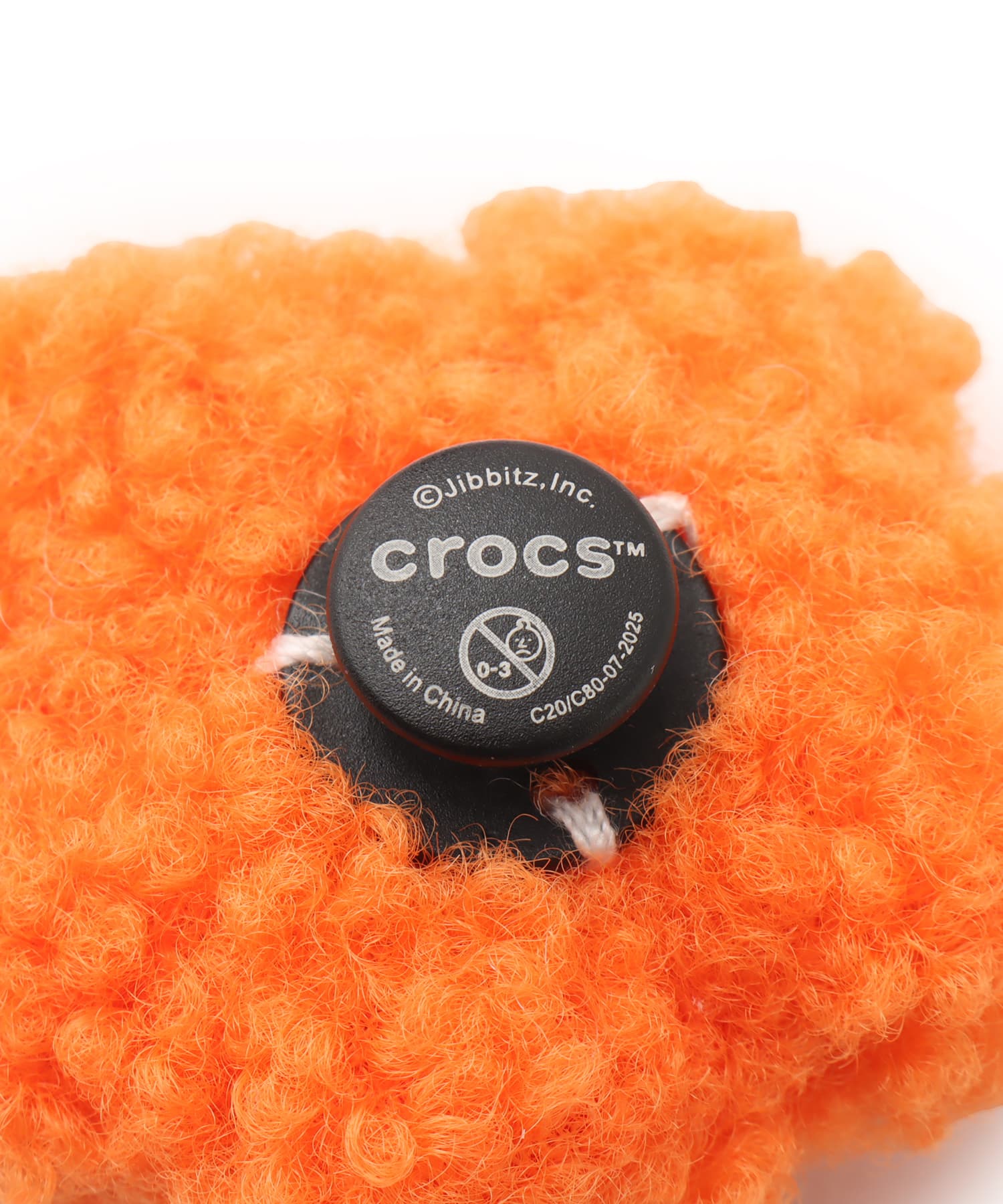 crocs Plush Orange Daisyの画像