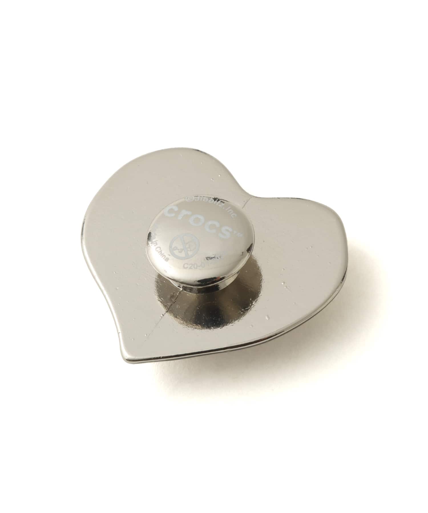 crocs SilverandPurple SMT Gem Heartの画像