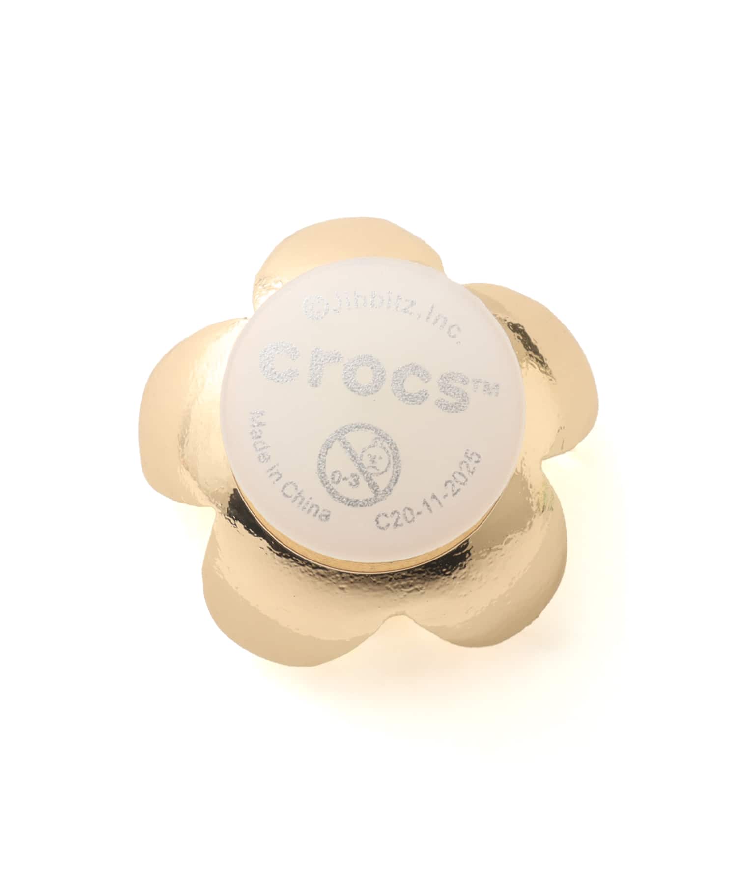 crocs Gold Flower Emblemの画像
