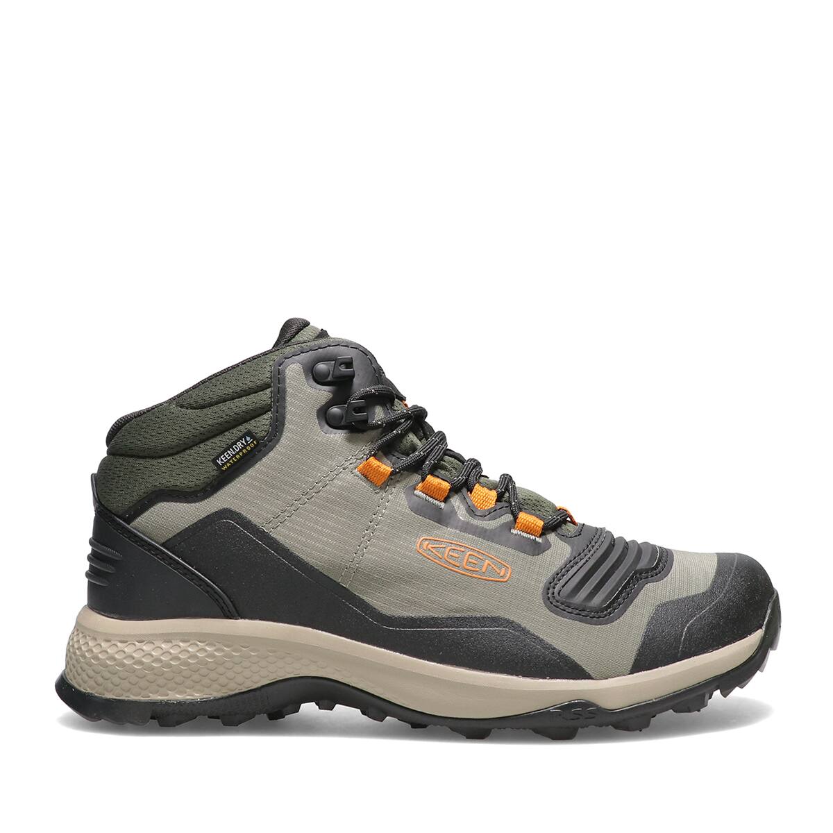 KEEN TEMPO FLEX MID WP VETIVER/DESERT SUN 21FW-Iの画像
