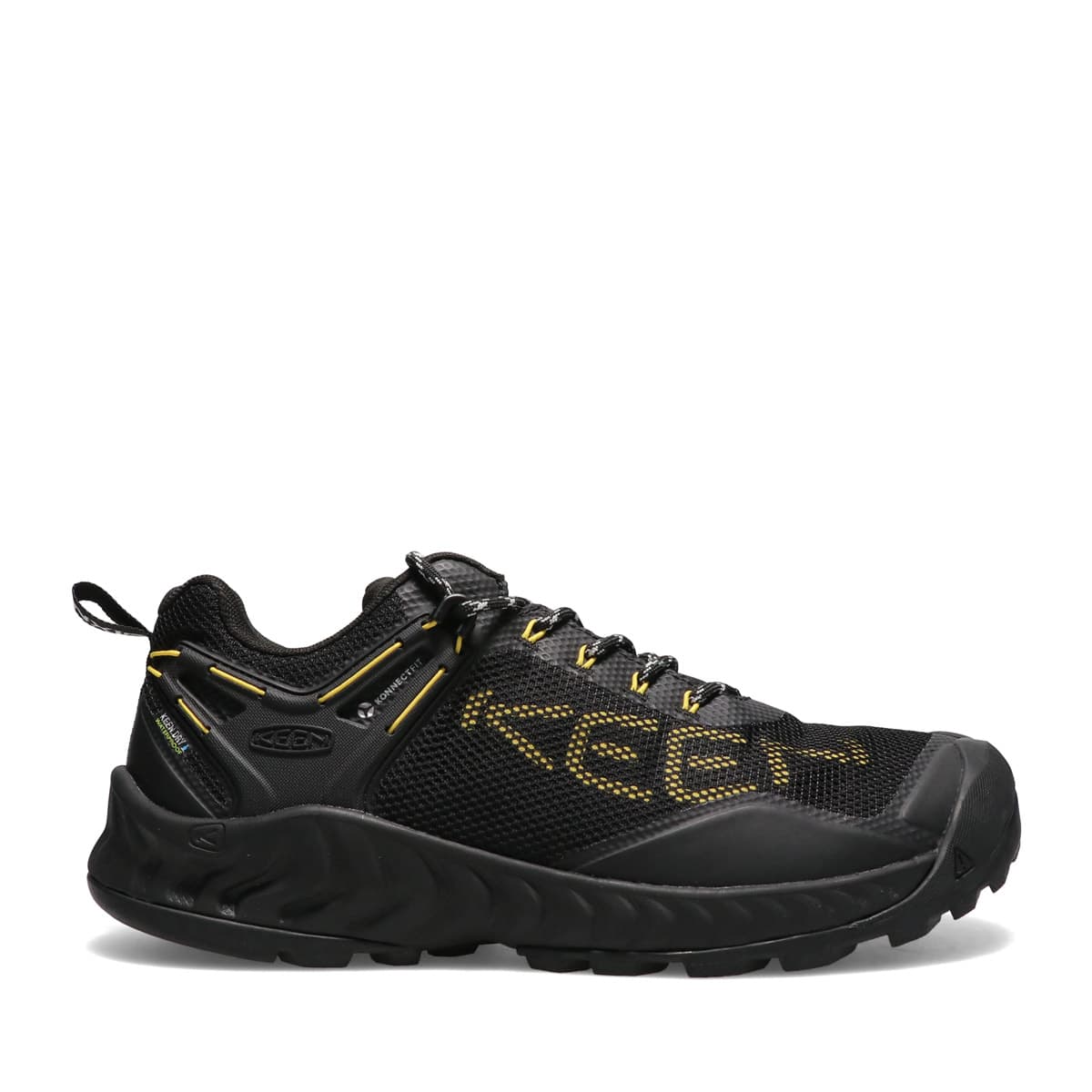 KEEN NXIS EVO WP BLACK/KEEN YELLOW 21FW-I