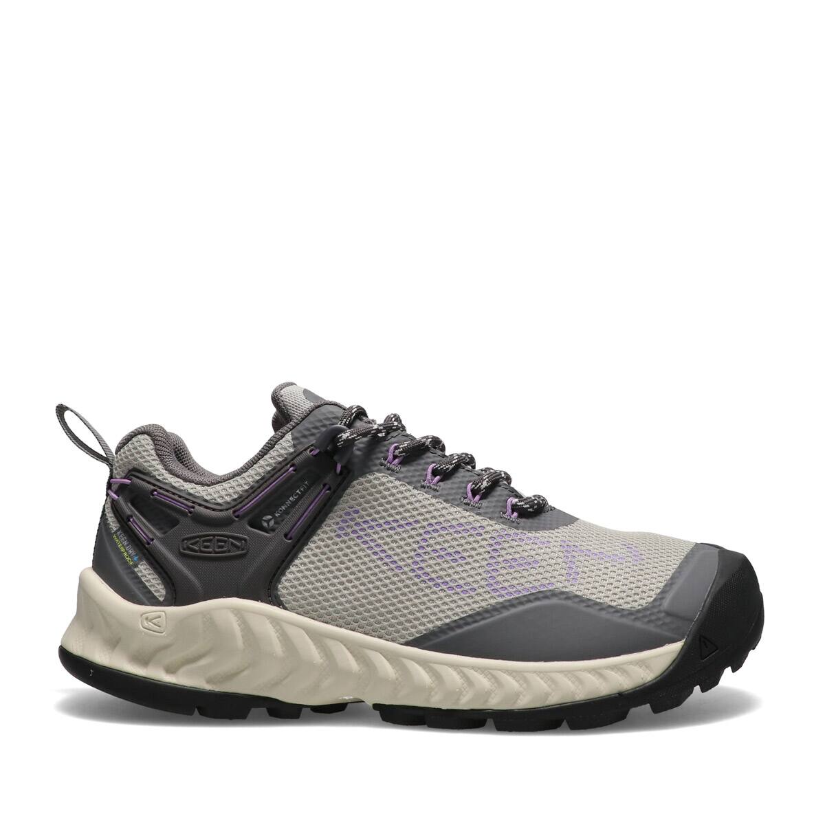 KEEN NXIS EVO WP STEEL GREY/ENGLISH LAVENDE 21FW-Iの画像