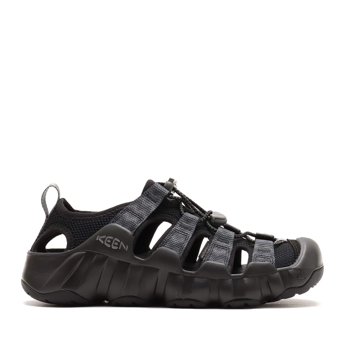 KEEN HYPERPORT H2 BLACK/STEEL GREYの画像