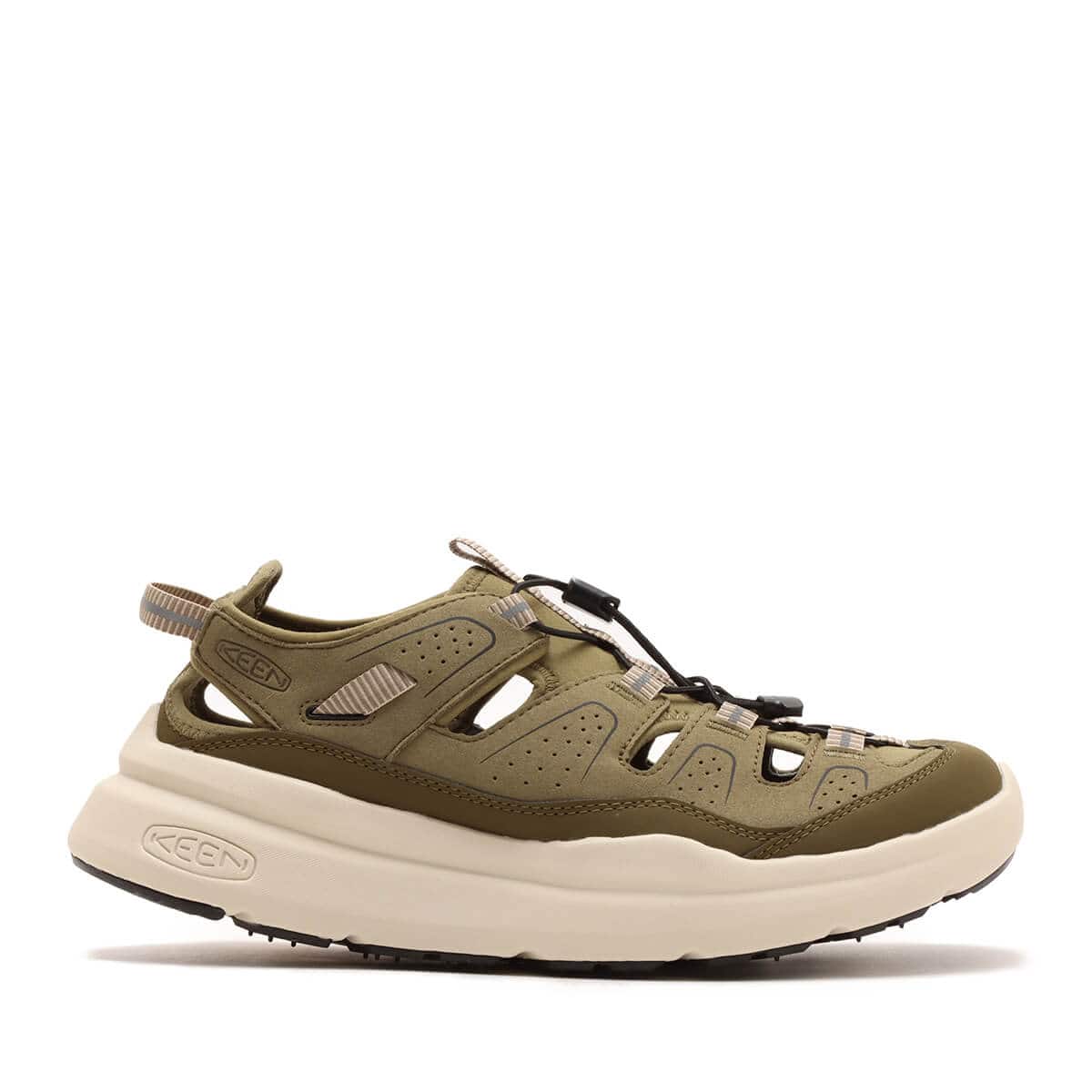 KEEN WK450 SANDAL Martini Olive/Plaza Taupeの画像