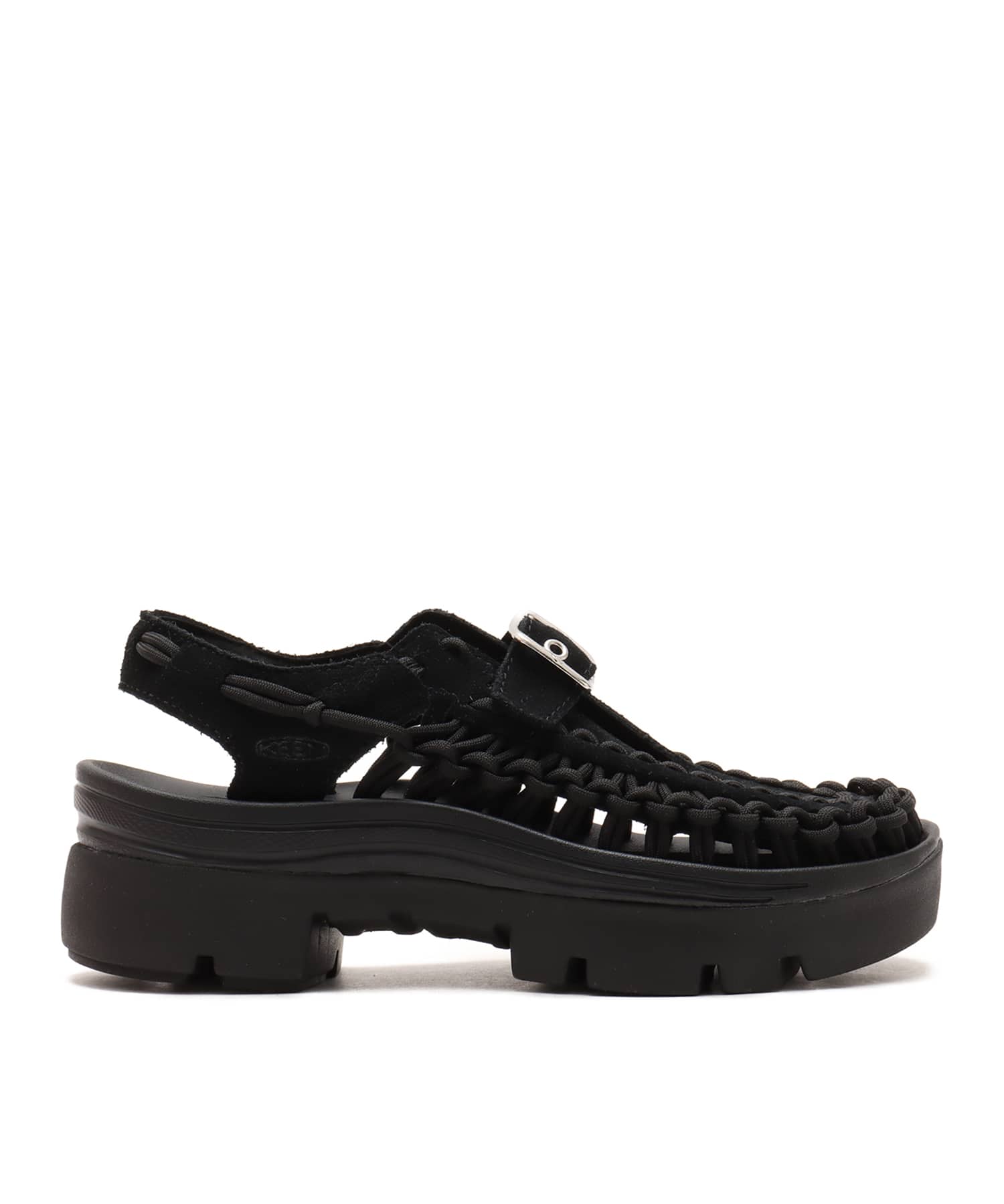 KEEN UNEEK PLT MARY JANE BLACK/BLACKの画像