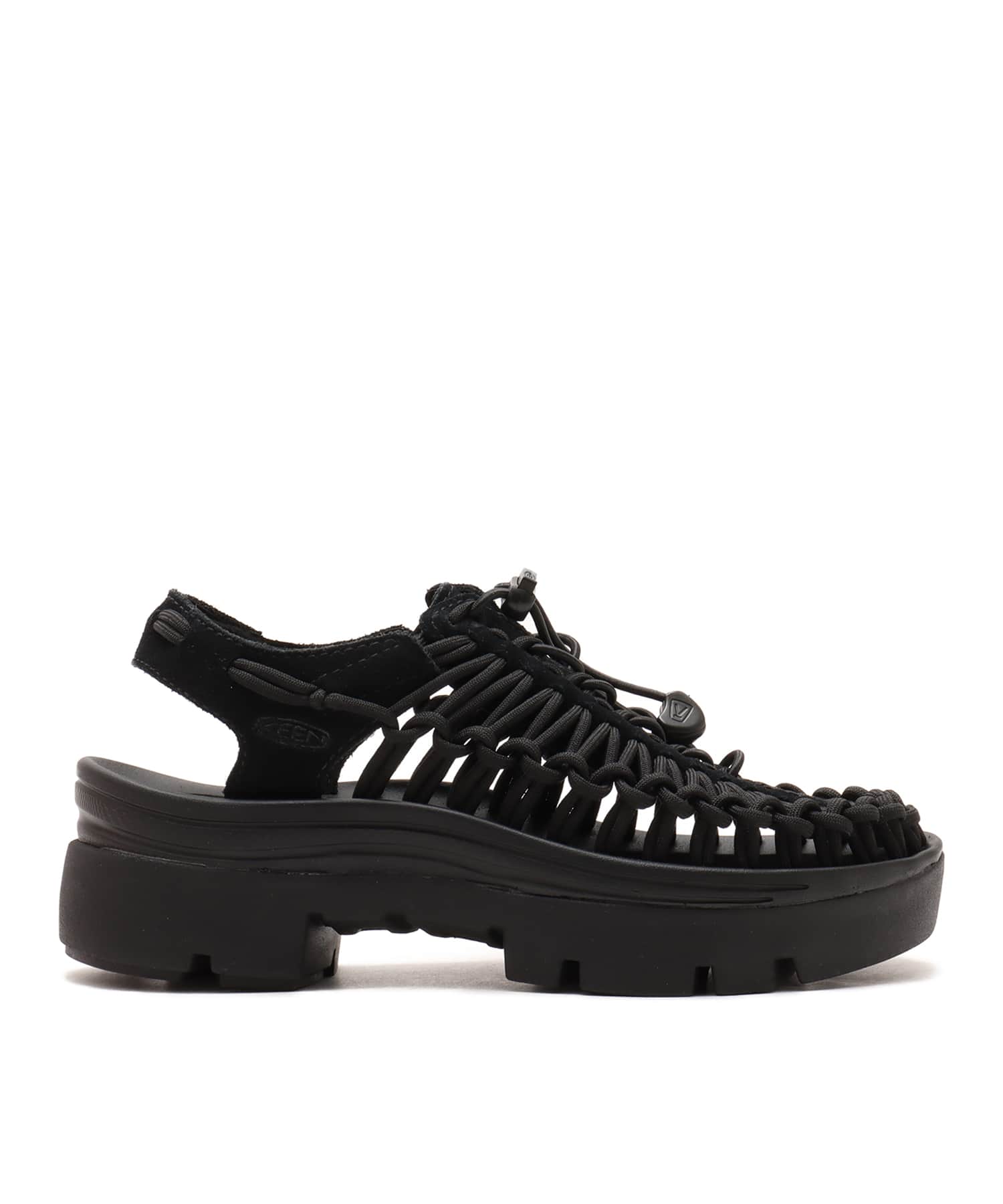 KEEN UNEEK PLT BLACK/BLACKの画像
