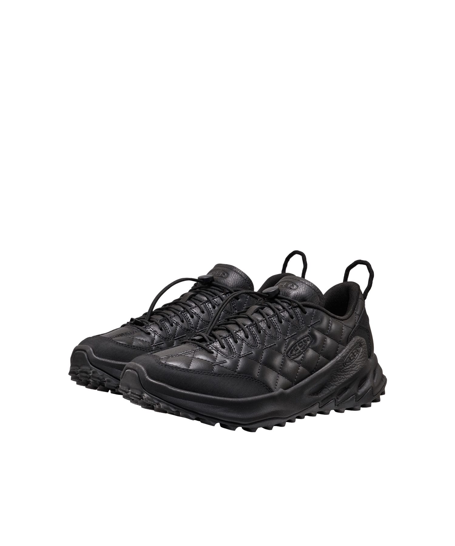 KEEN JASPER ZIONIC DOE DOE BLACK/STAR WHITEの画像