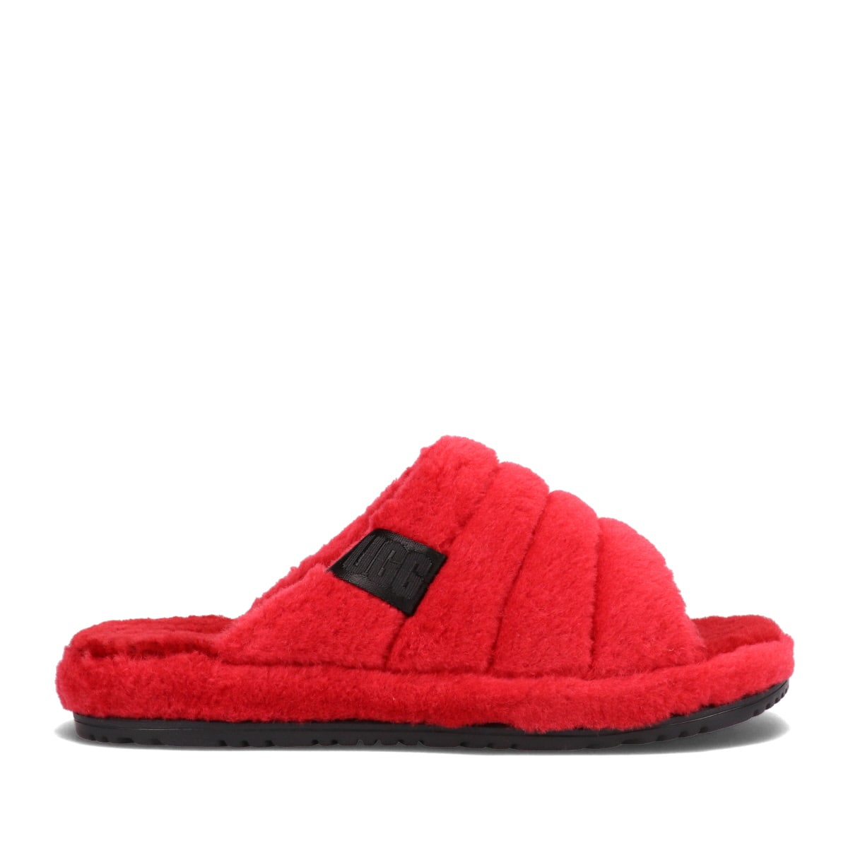 UGG FLUFF YOU SAMBA RED FLUFF 21FW-I