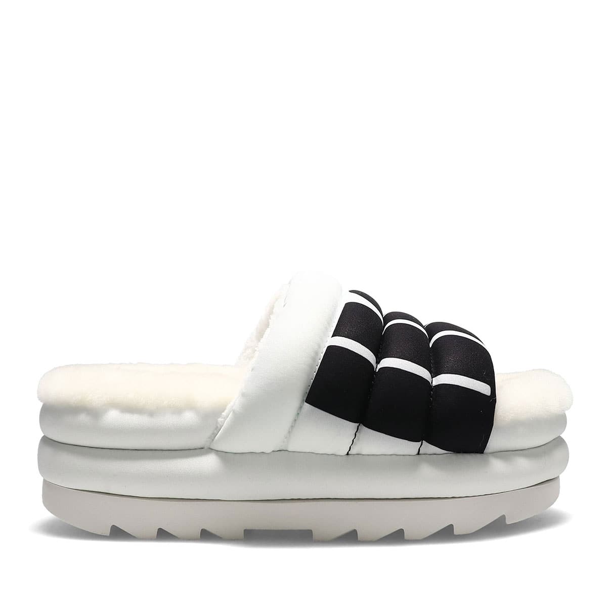 UGG W MAXI SLIDE LOGO White 22SS-I