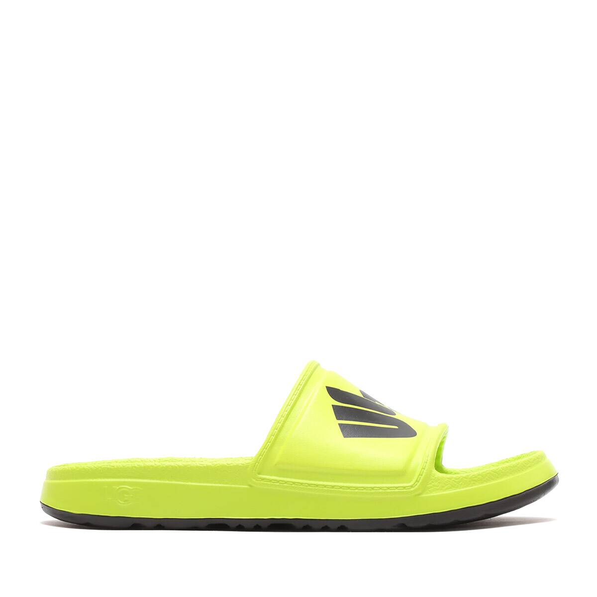 UGG M WILCOX SLIDE CHOPD KEY LIME / BLACK 22SS-Iの画像