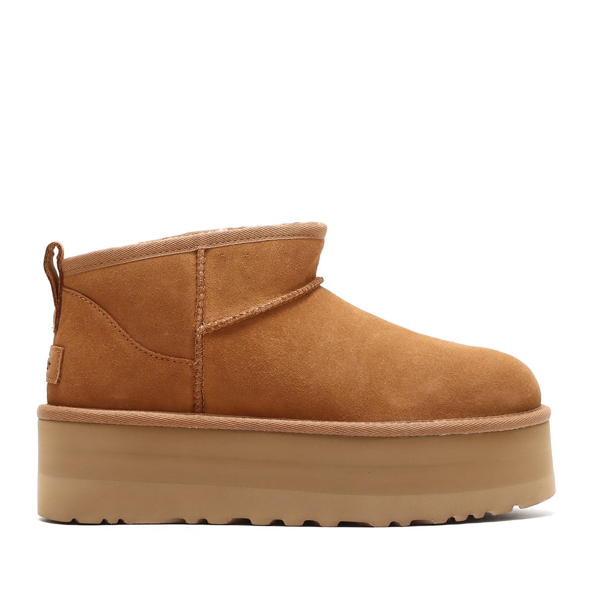 UGG W CLASSIC ULTRA MINI PLATFORM CHESTNUT 23FW-I