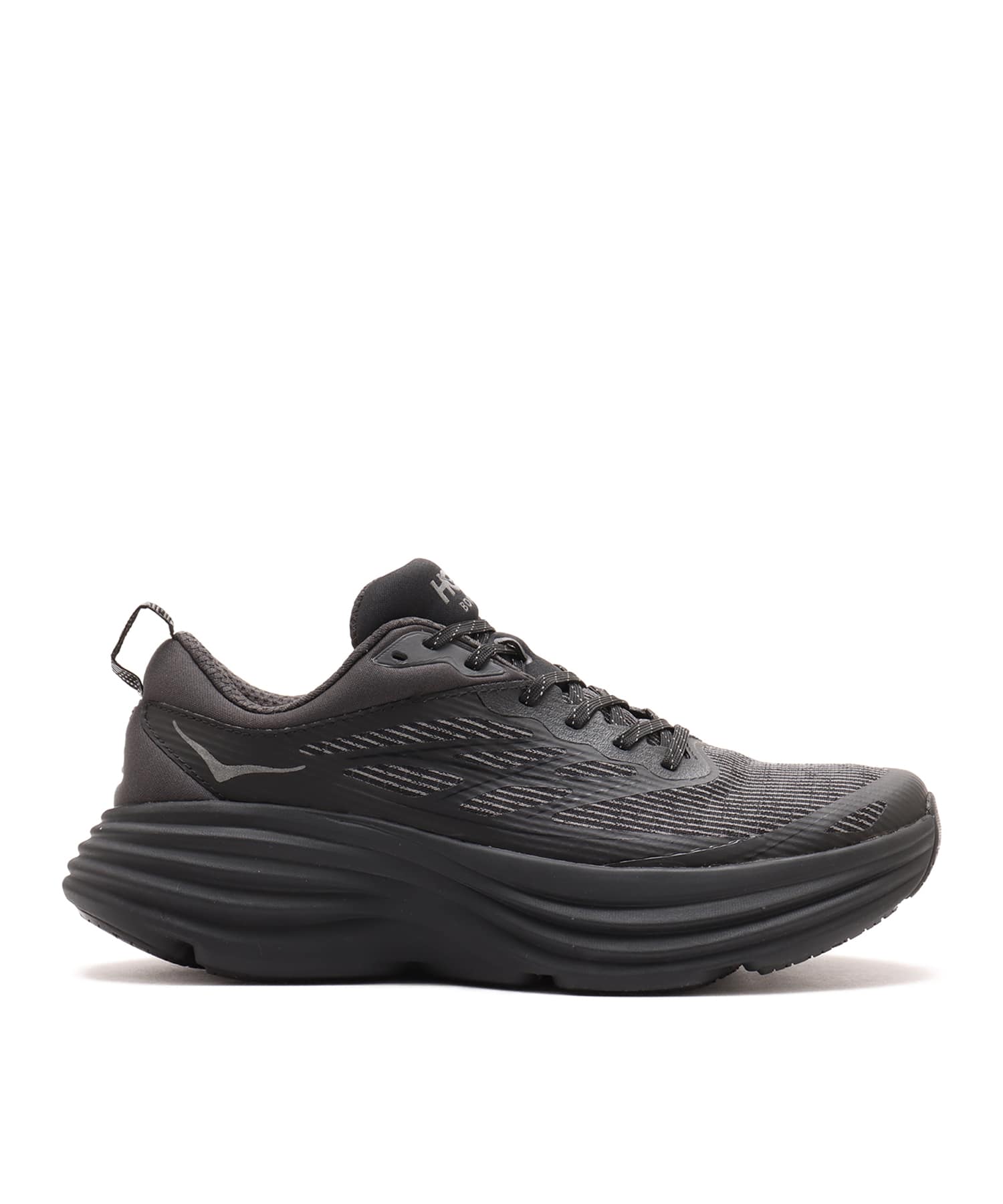HOKA BONDI 8 TS CAGED BLACK / BLACKの画像