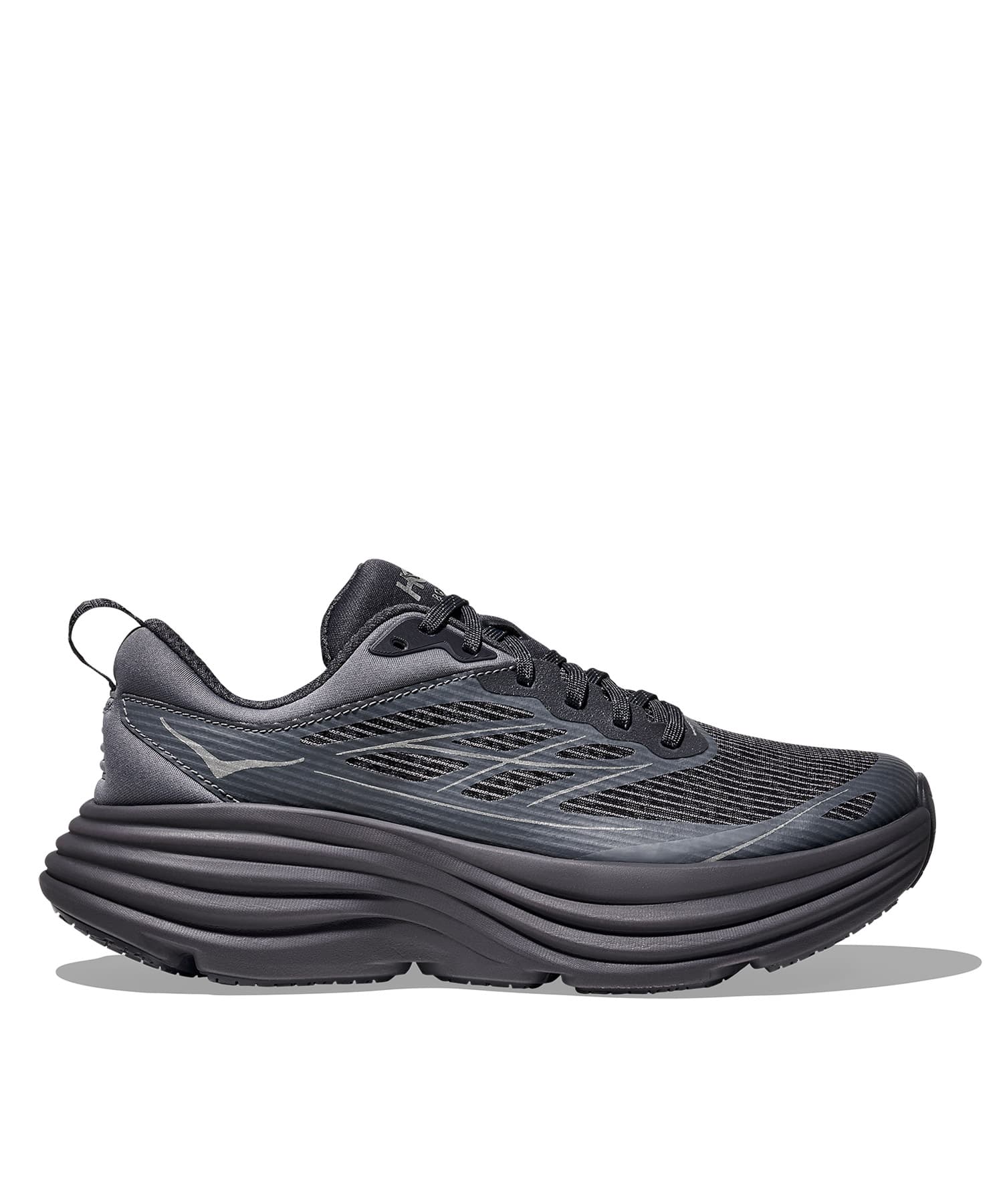 HOKA BONDI 8 TS CAGED CHARCOAL GREY / GREY SKIESの画像