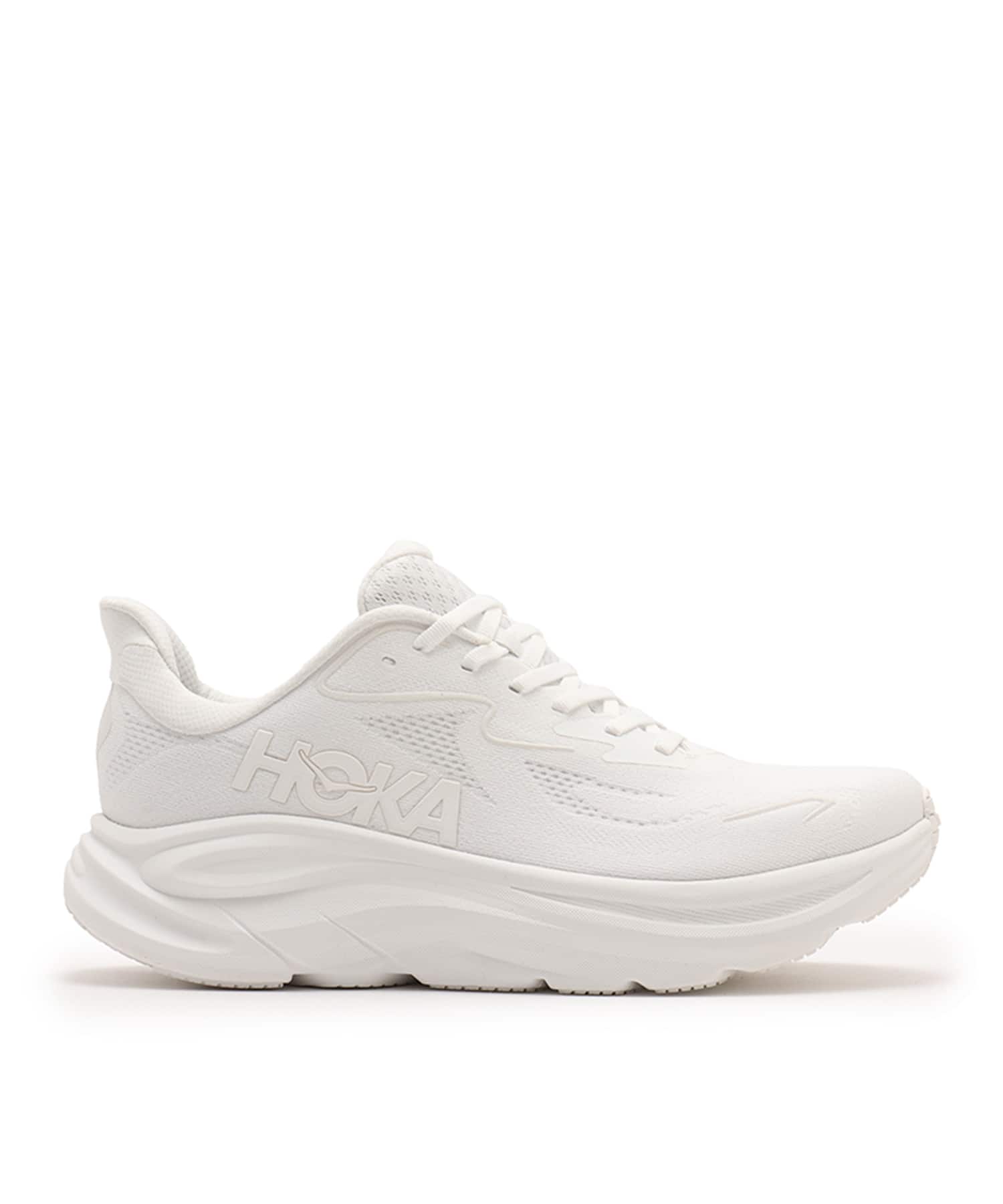 HOKA CLIFTON 10 WHITE / WHITEの画像