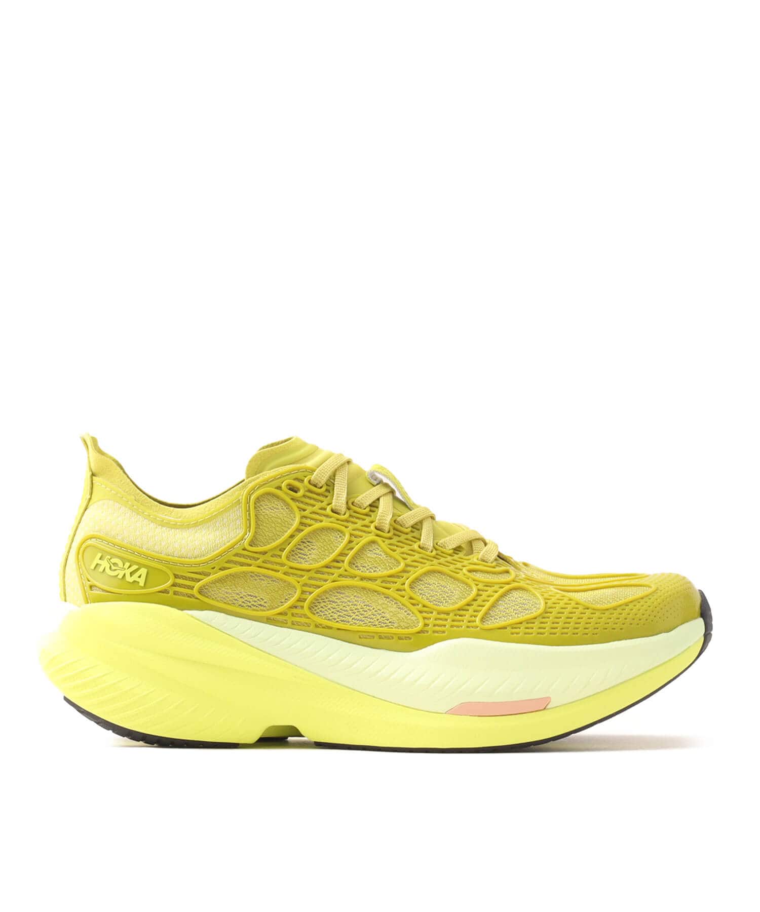 HOKA MACH CAGED PEA GREEN / HOKA CITRUSの画像