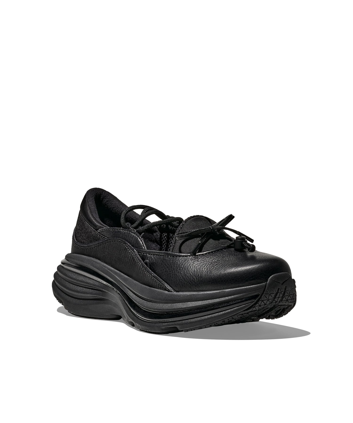 HOKA BONDI MARY JANE BLACK / BLACKの画像