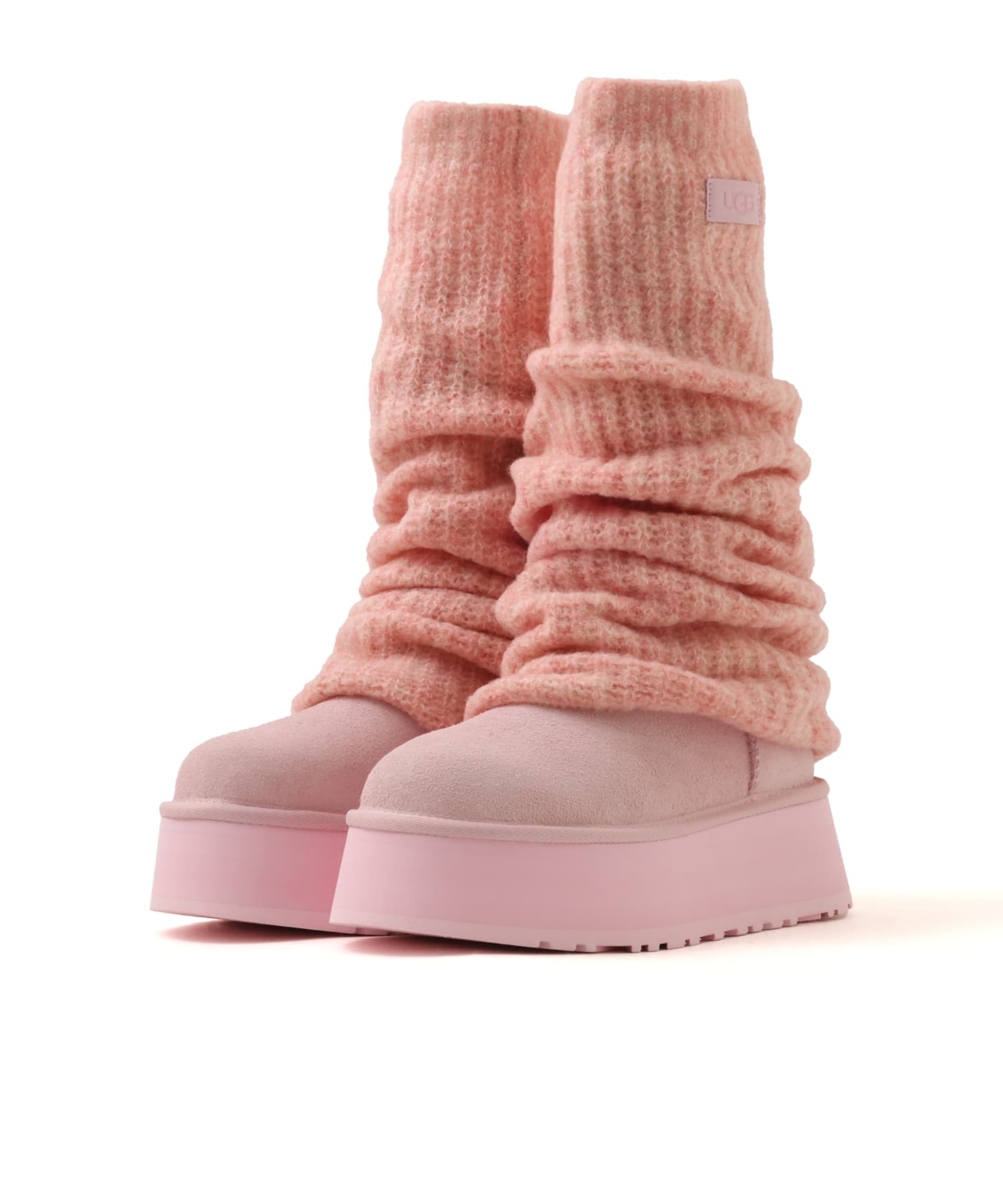 UGG W CLASSIC MINI DIPPER LEGWARMER RIBBON CANDYの画像