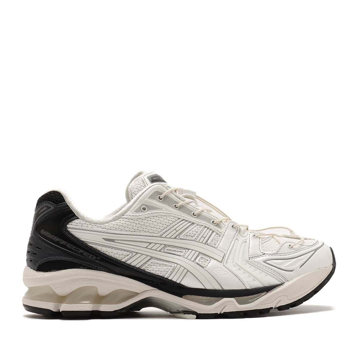 asics GEL-KAYANO 14 BRIGHT WHITE/JET BLACK 23FW-S