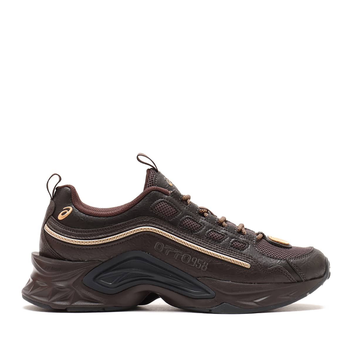 asics PROTOBLAST-CMLVIII DARK BROWN/PURE GOLDの画像