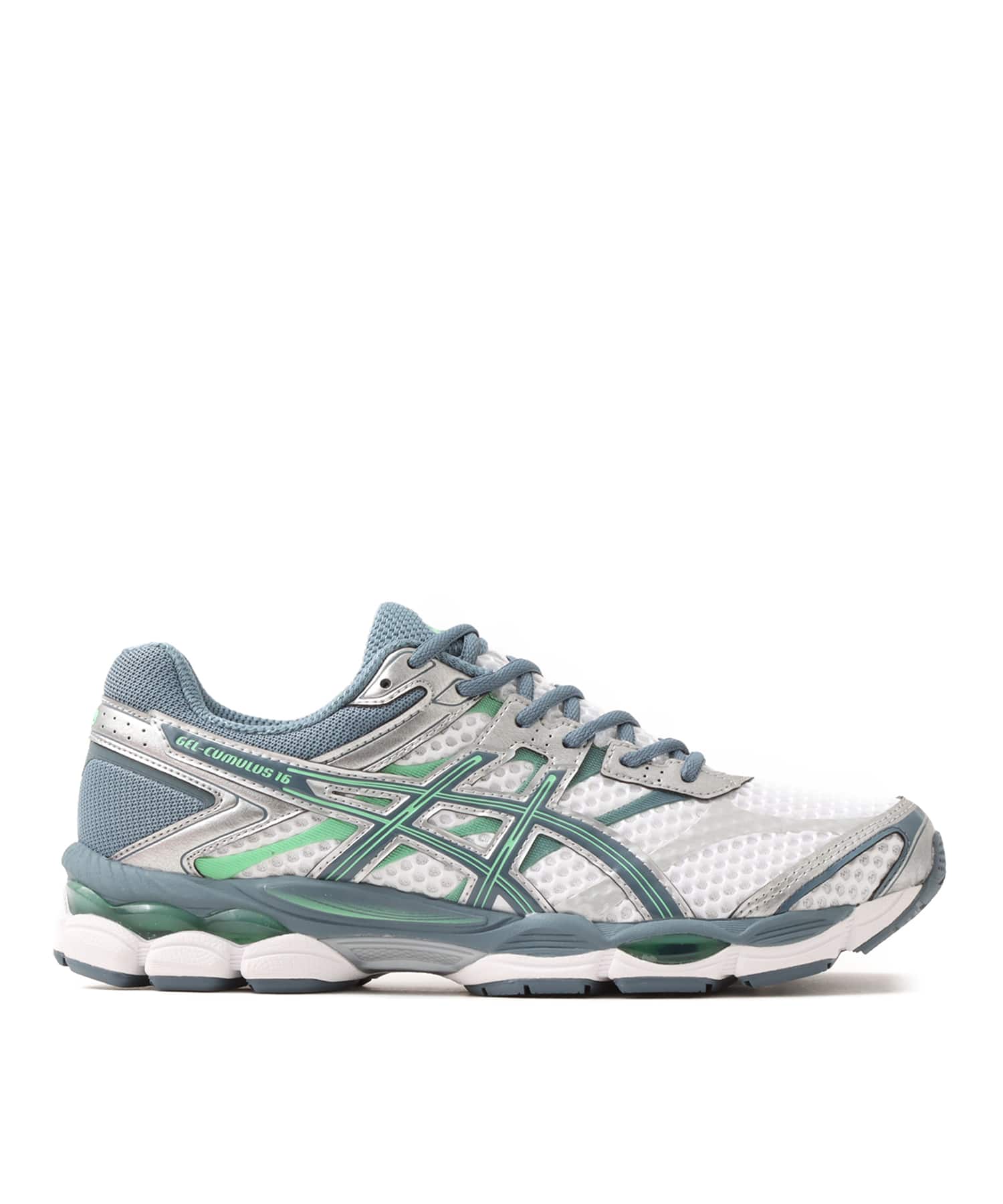 asics GEL-CUMULUS 16 WHITE/IRONCLADの画像