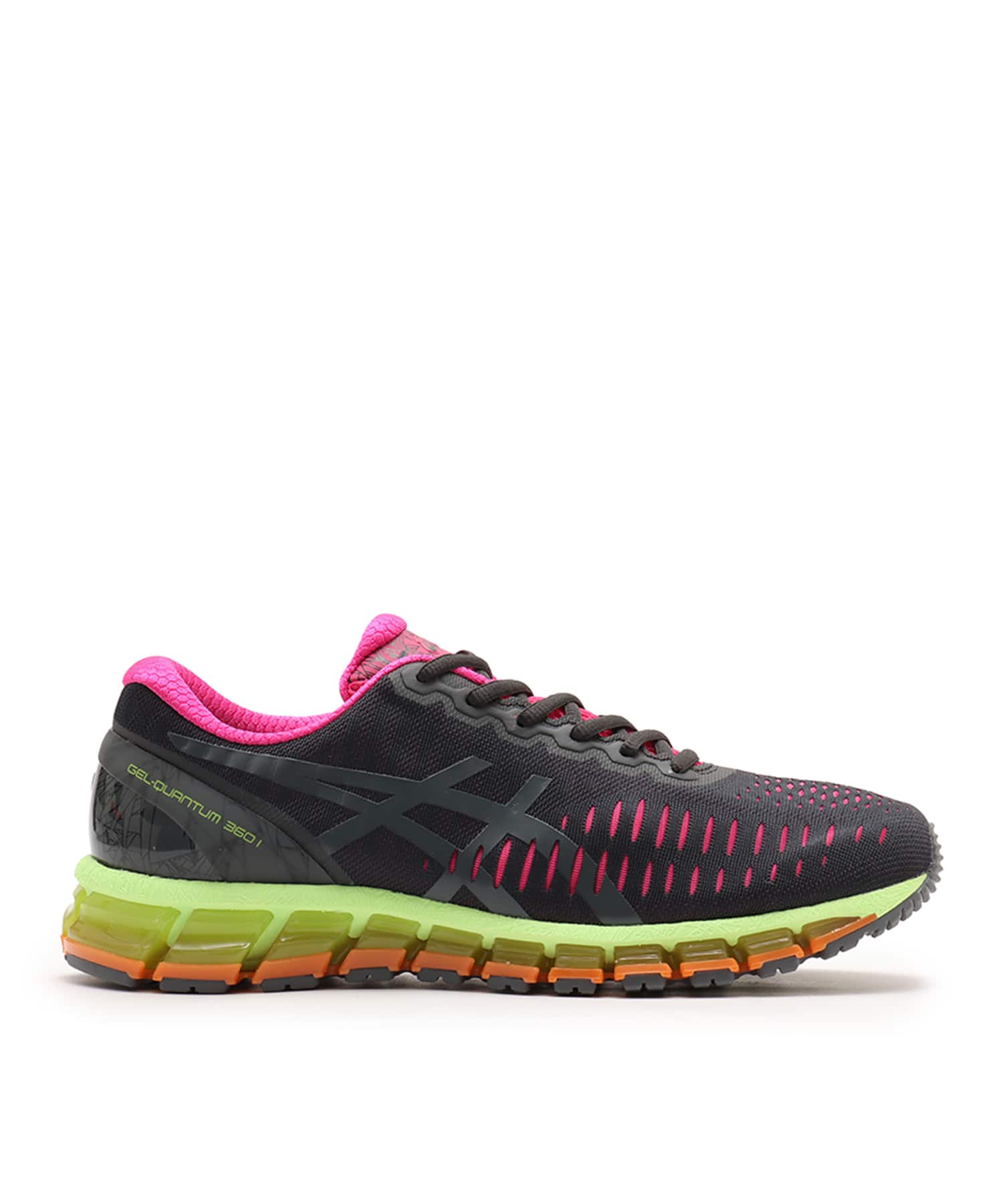 asics GEL-QUANTUM 360 I GRAPHITE GREY/HAZARD GREENの画像