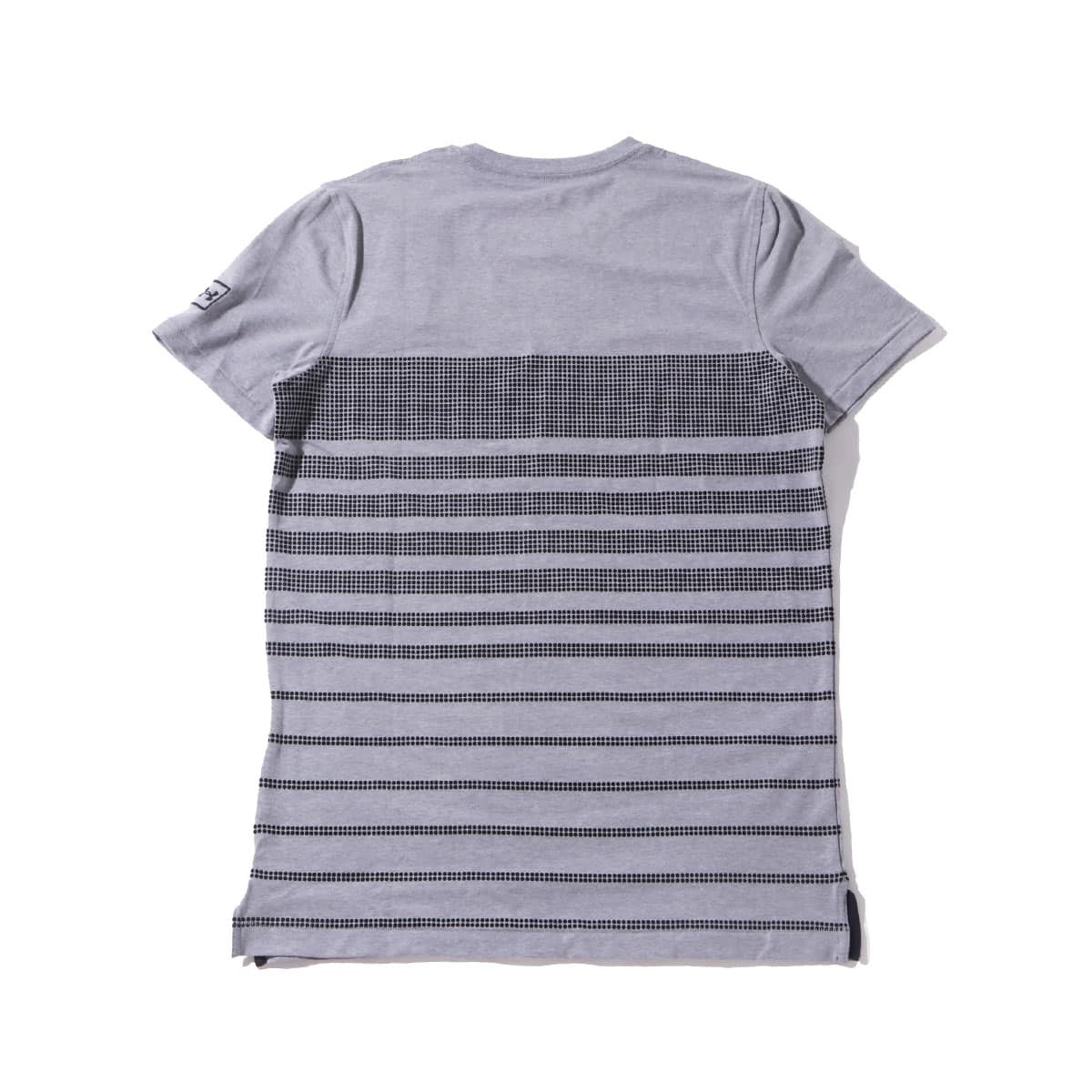 UNDER ARMOUR SPORTSTYLE STRIPE TEE GRAY 18SP-Iの画像