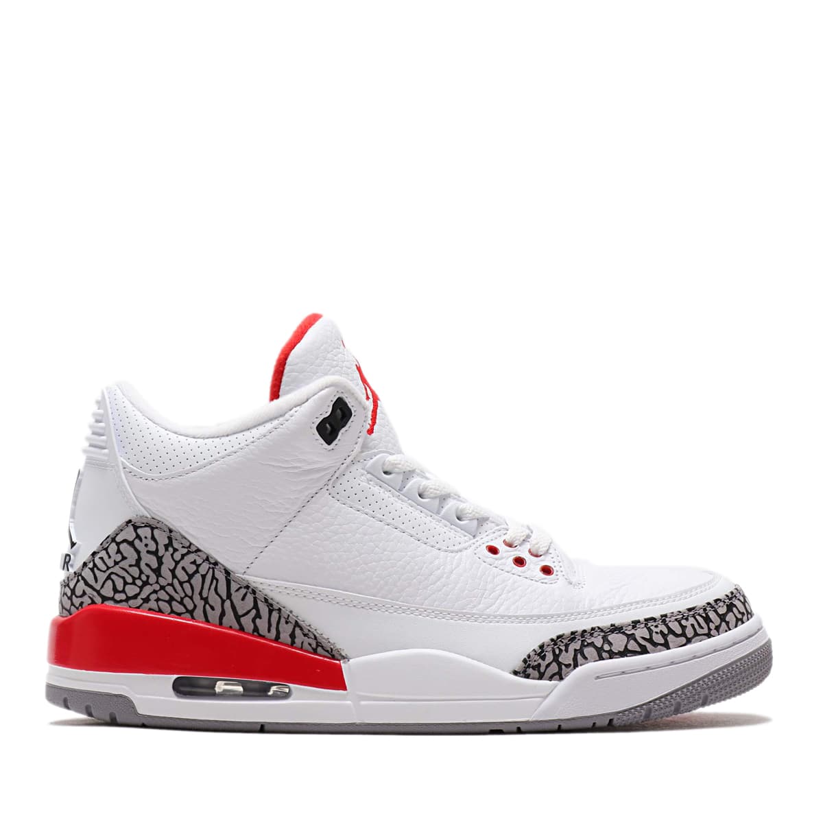 JORDAN BRAND AIR JORDAN 3 RETRO  WHITE/FIRE RED-CEMENT GREY-BLACKの画像