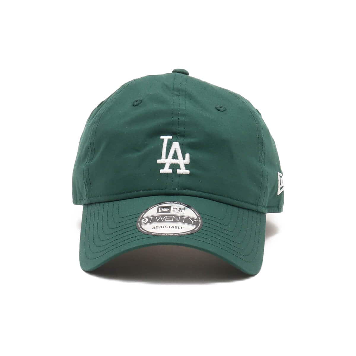 NEW ERA 9TWENTY MLB Typewriter Los Angeles Dodgers DARK GREENの画像