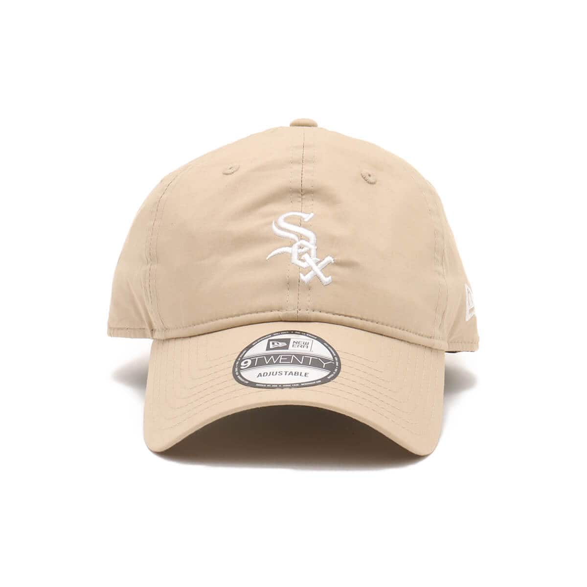 NEW ERA 9TWENTY MLB Typewriter Chicago White Sox BEIGEの画像
