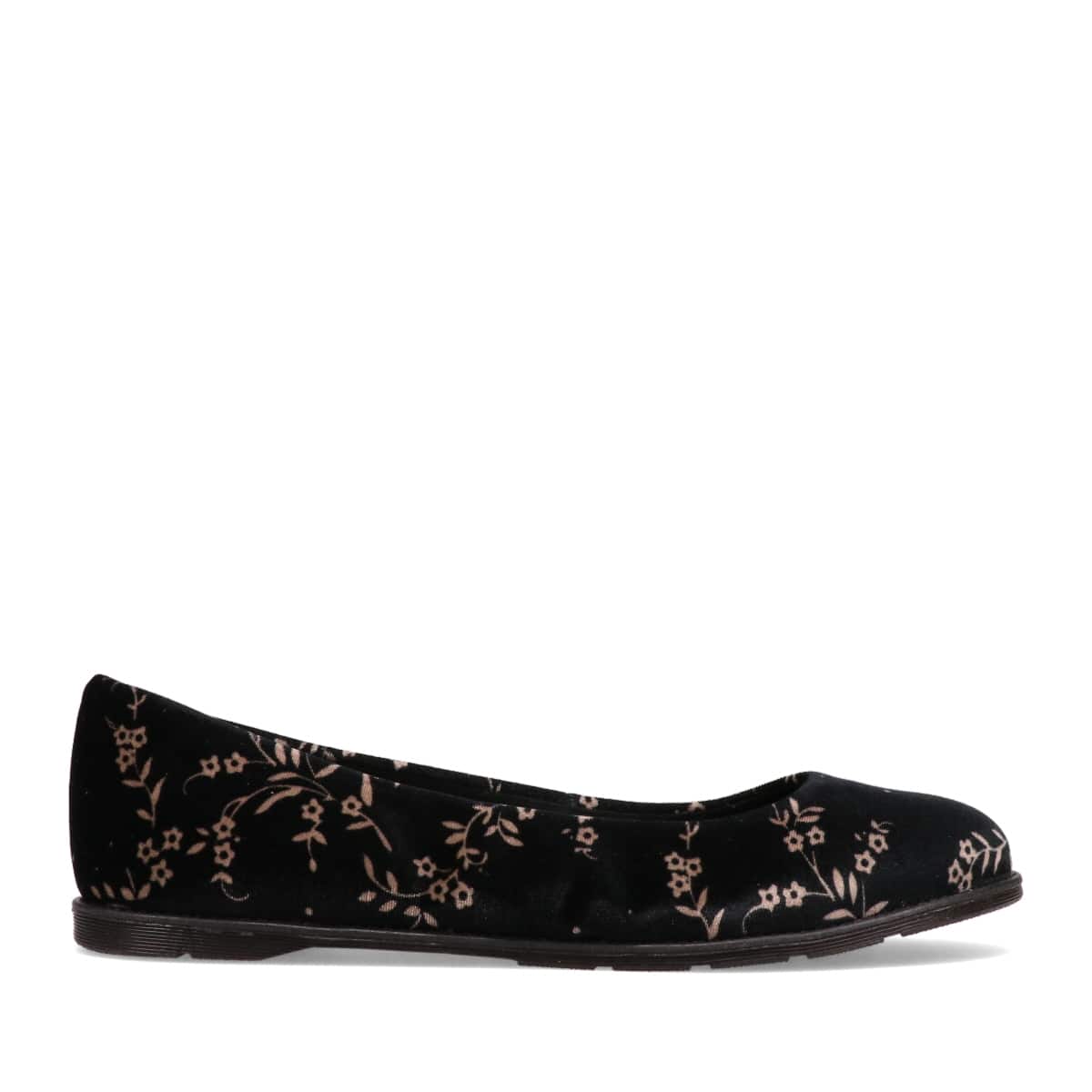 Dr.Martins MARIE VELVET BLOSSOM BLACK NOIR 16SS-Iの画像