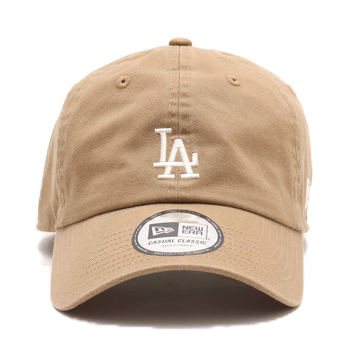 NEW ERA Casual Classic MLB MID LOGO Los Angeles Dodgers KHAKIの画像