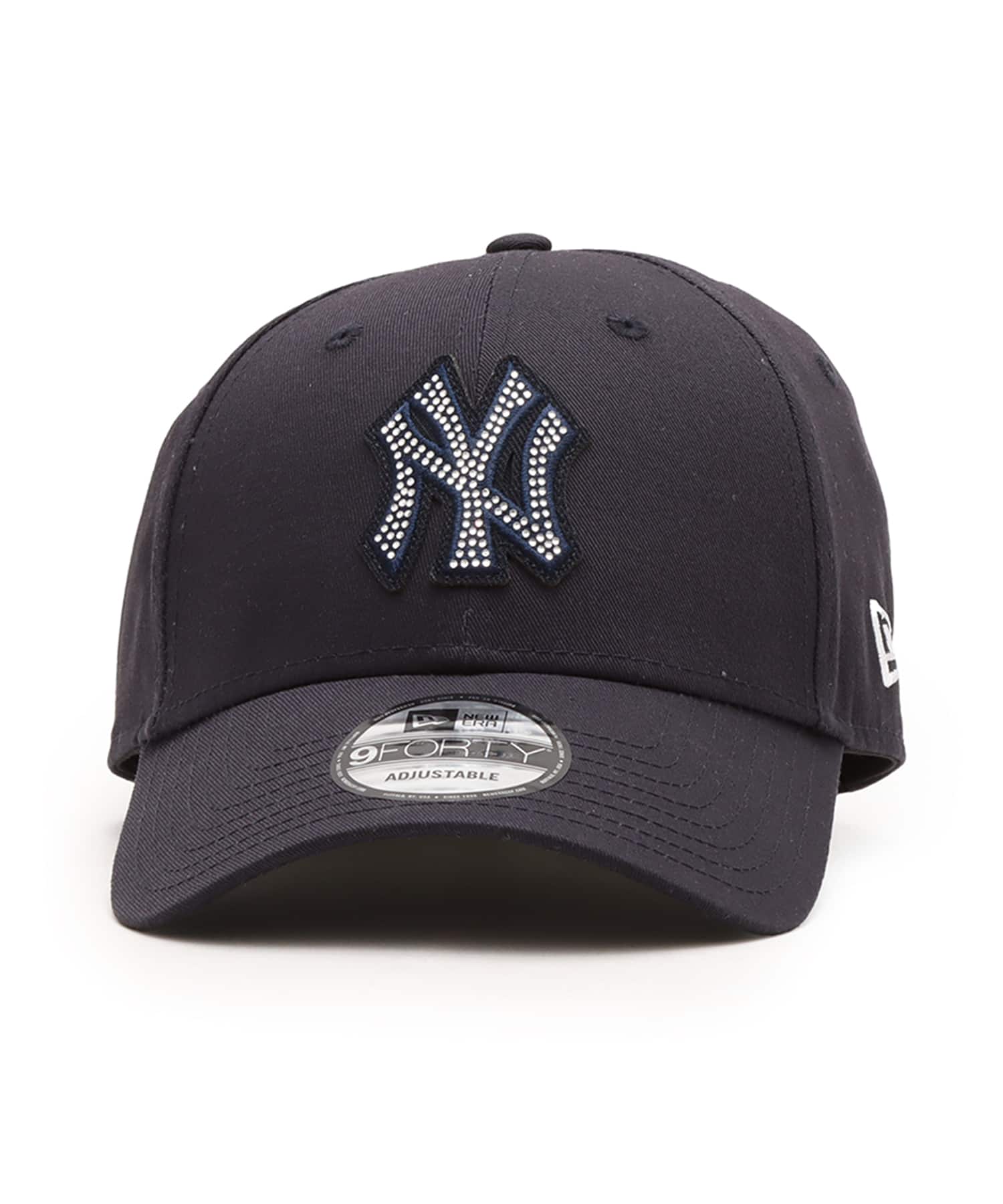 NEW ERA 9FORTY Rhinestone New York Yankees NAVYの画像