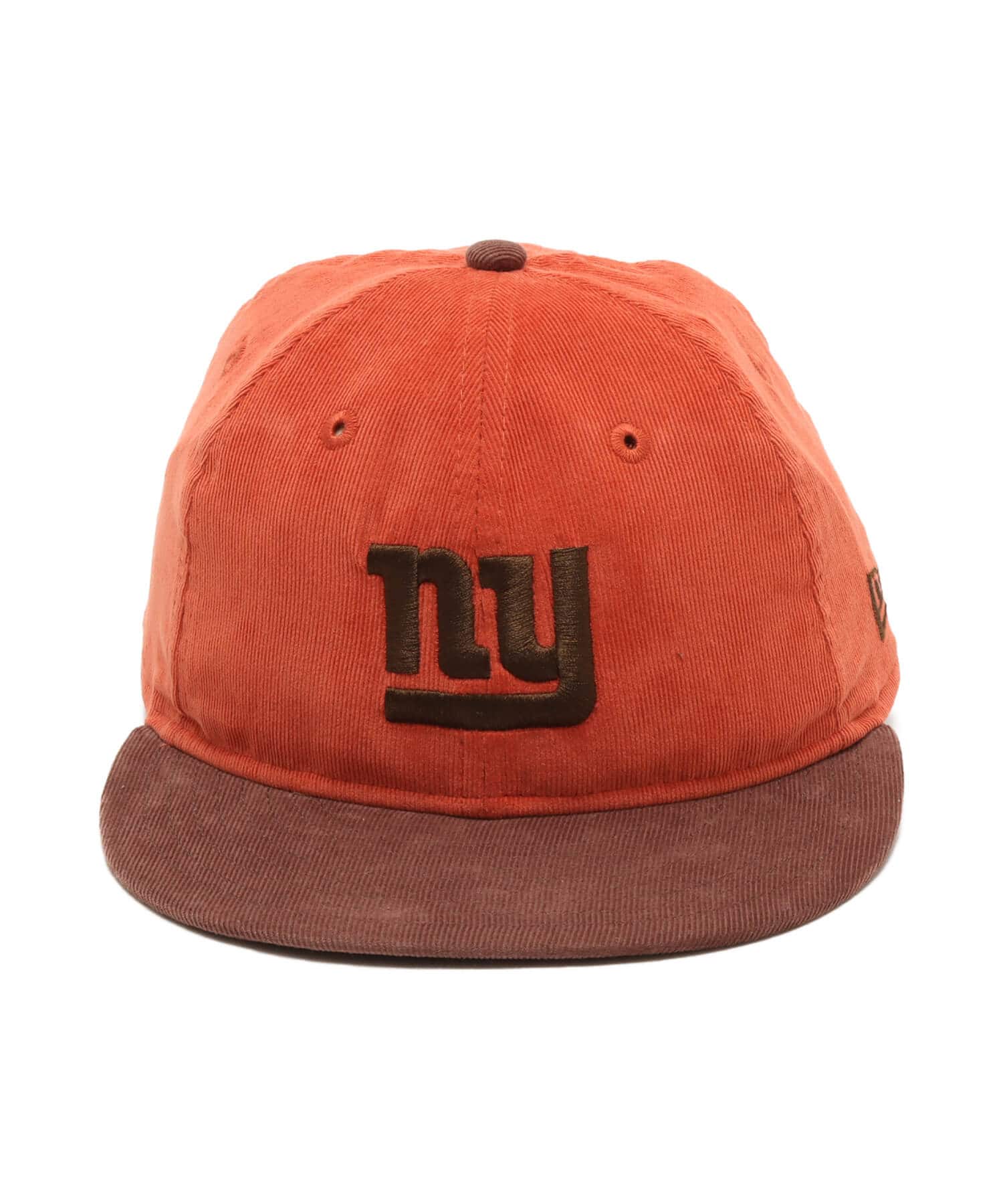 NEW ERA RC 9FIFTY Powered by GORO NAKATSUGAWA New York Giants CORDUROY ORANGEの画像