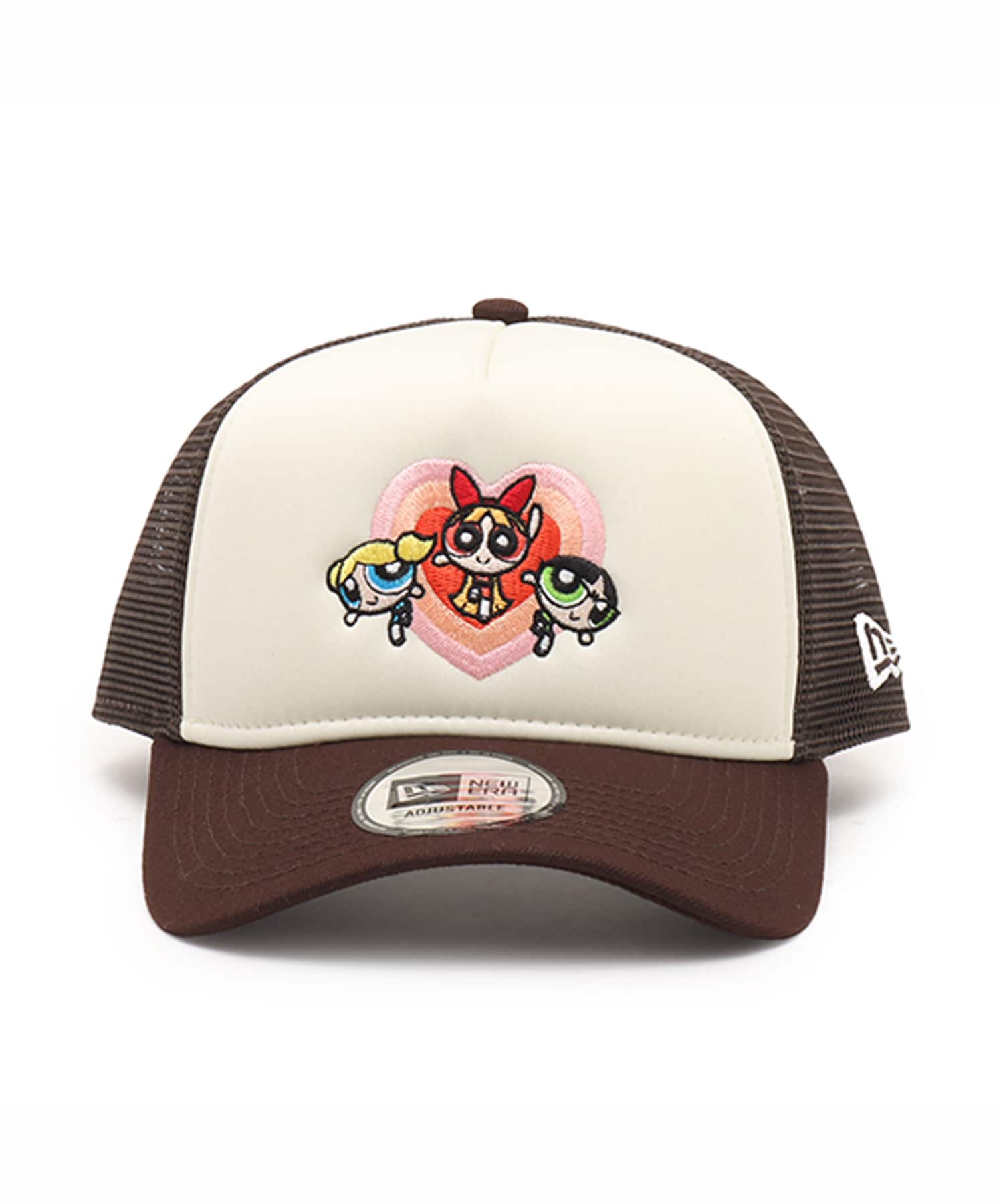 NEW ERA 9FORTY A-Frame Trucker The Powerpuff Girls Heartの画像