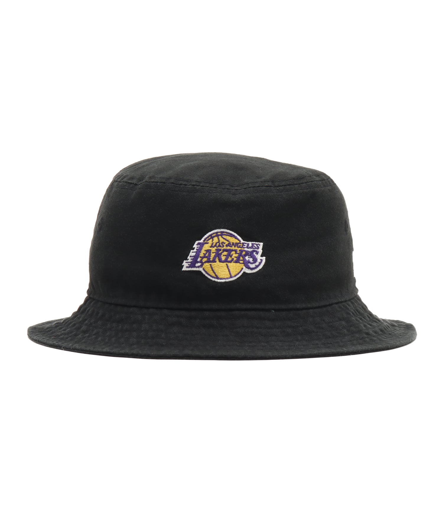 NEW ERA BUCKET01 Los Angeles Lakers BLACKの画像