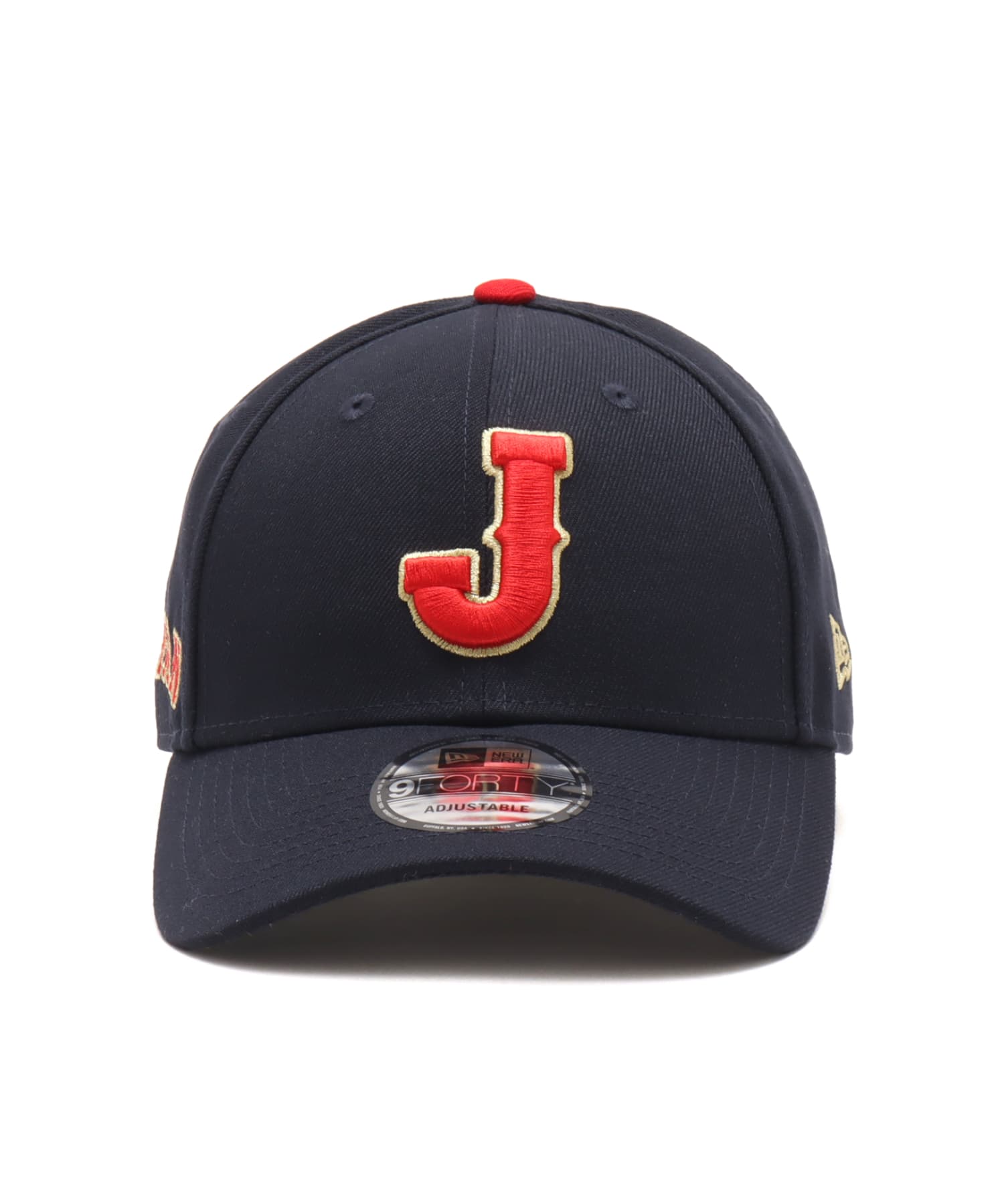 NEW ERA 9FORTY WBC J LOGO SIDE JAPAN NAVYの画像