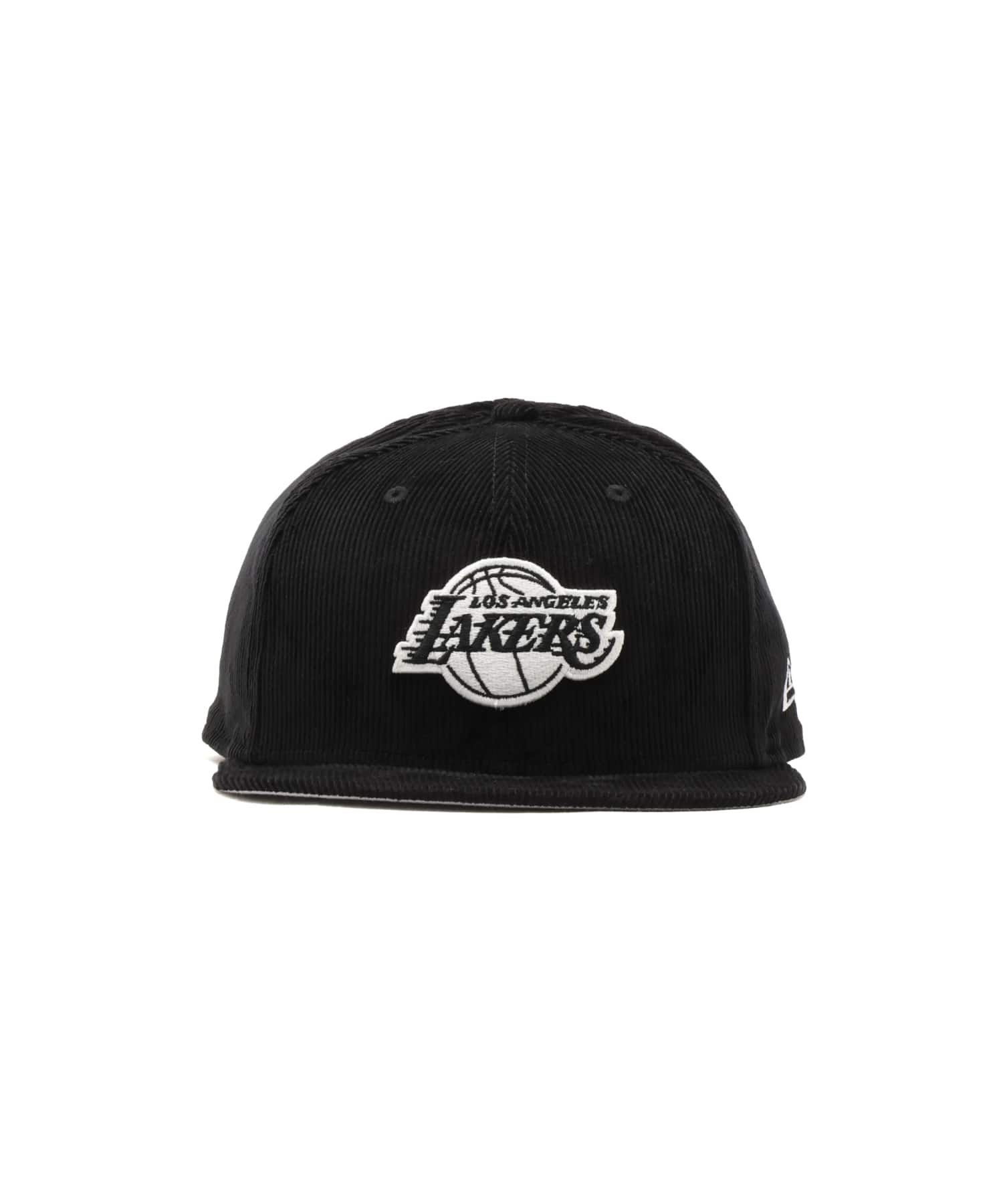 NEW ERA 9FIFTY Los Angeles Lakers Corduroy Black and White BLACKの画像