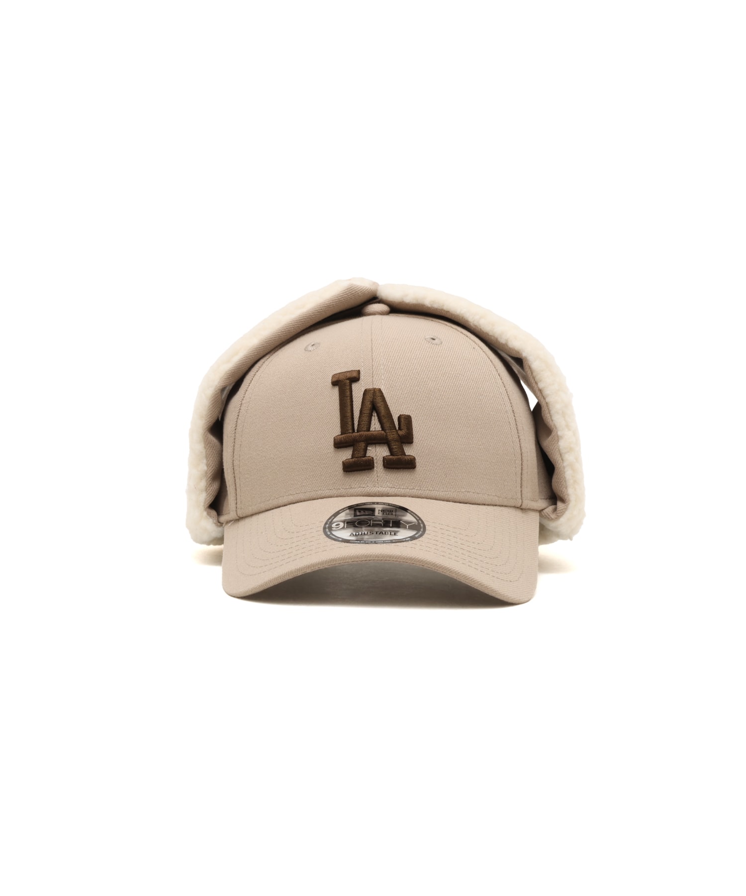 NEW ERA 9FORTY Dog Ear Los Angeles Dodgers 263 BEIGEの画像