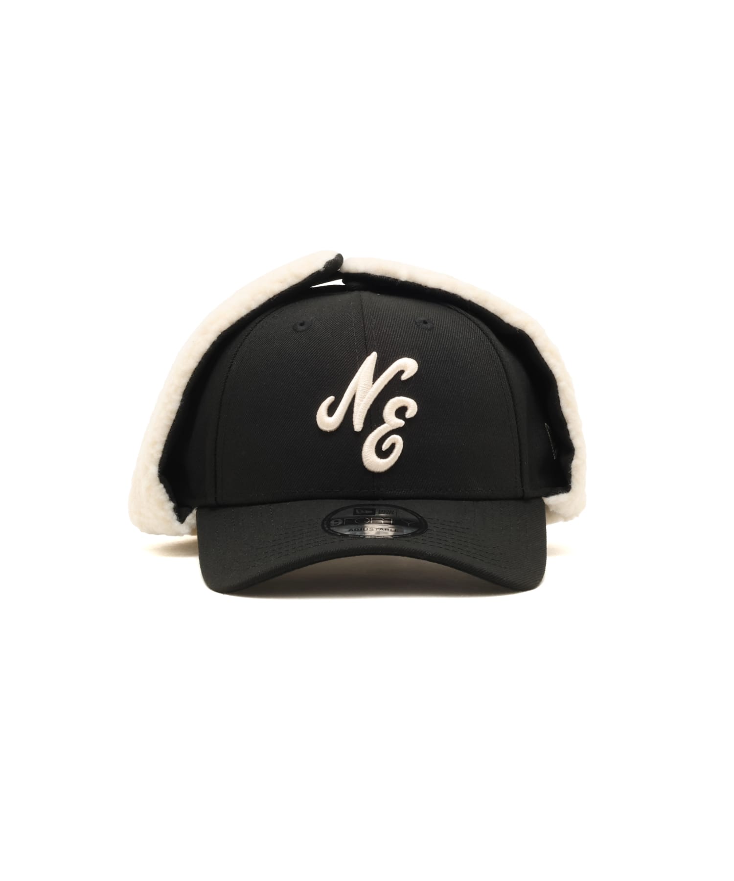NEW ERA 9FORTY Dog Ear Classic Logo NE 263 BLACKの画像