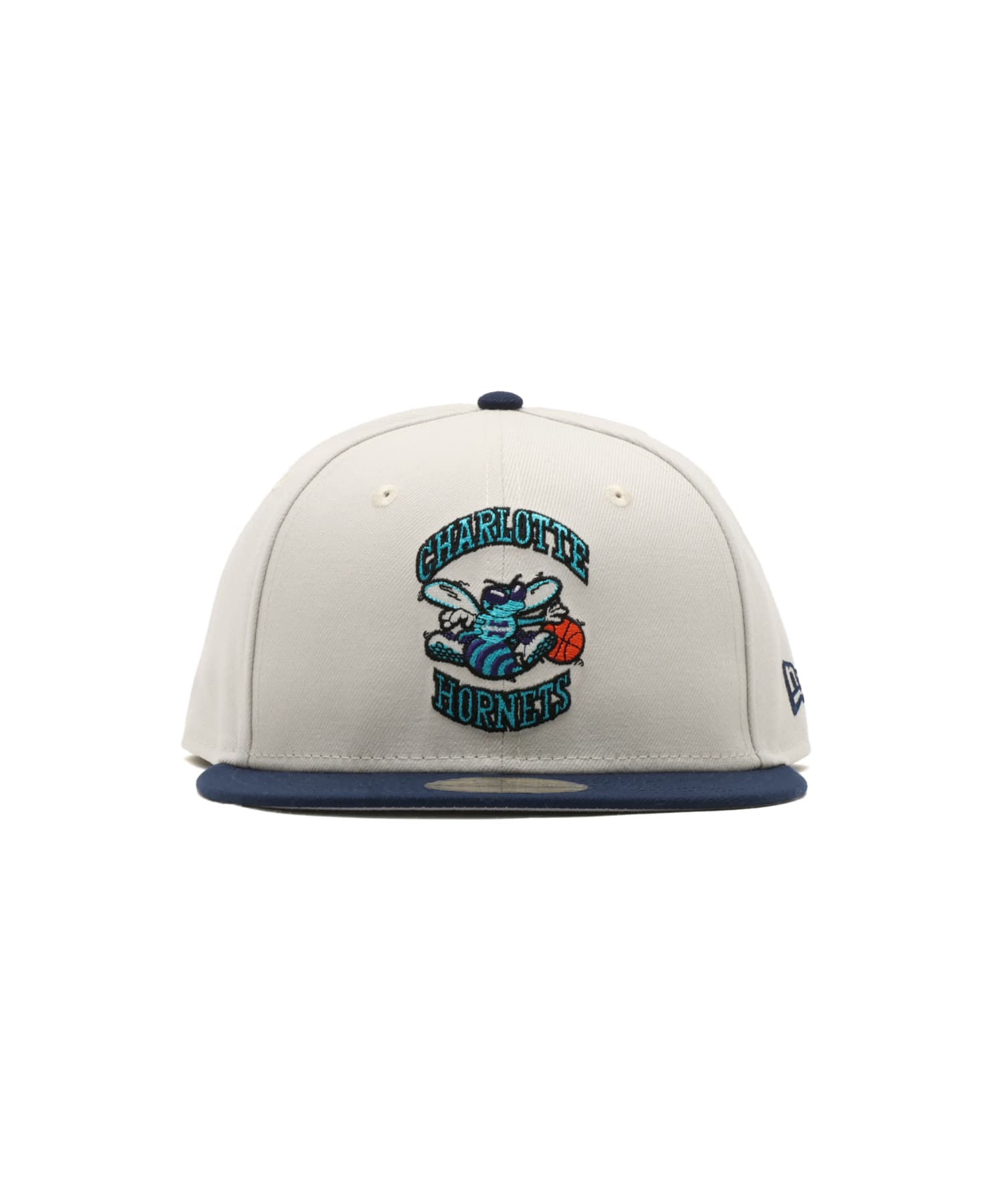 NEW ERA 59FIFTY Hardwood Classics Charlotte Hornets CL SLIN WHITEの画像