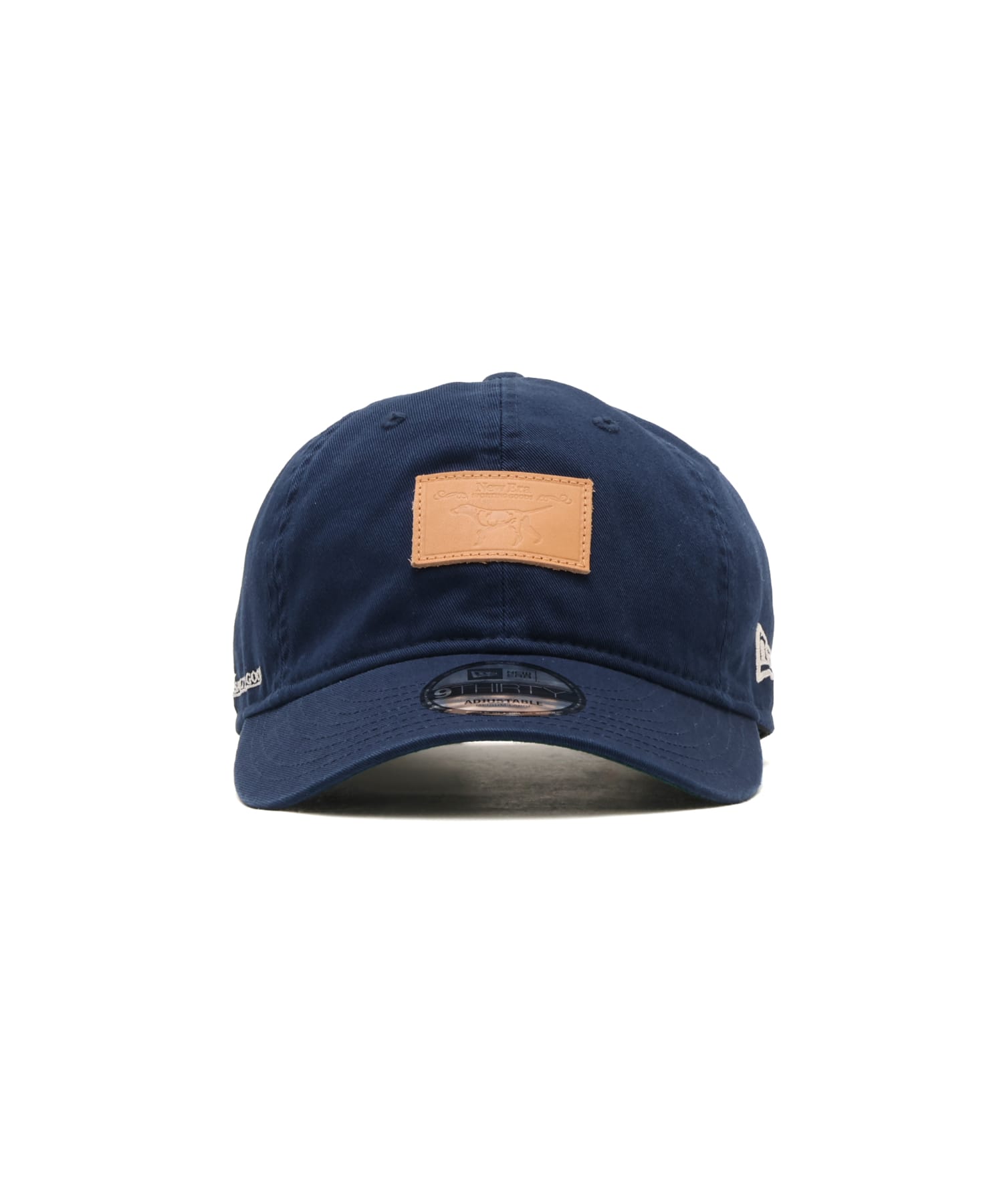 NEW ERA 9THIRTY Leather Strap Direction by Takayuki Ohashi Dog Patch NAVYの画像